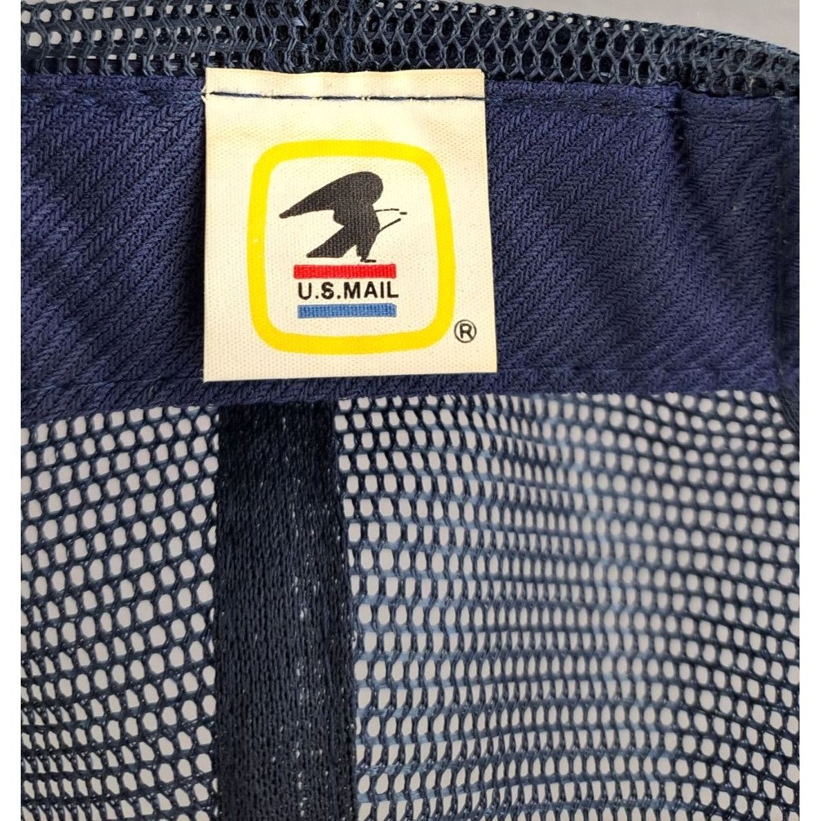 Vintage Vintage USPS Trucker Hat Mail Eagle Blue Mesh Snapback Size ONE SIZE - 7 Thumbnail