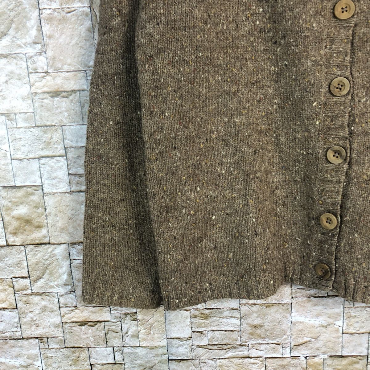 Homespun Knitwear × McGregor Mc Gregor Brown Knitwear #A945 Size L / US 10 / IT 46 - 7 Thumbnail