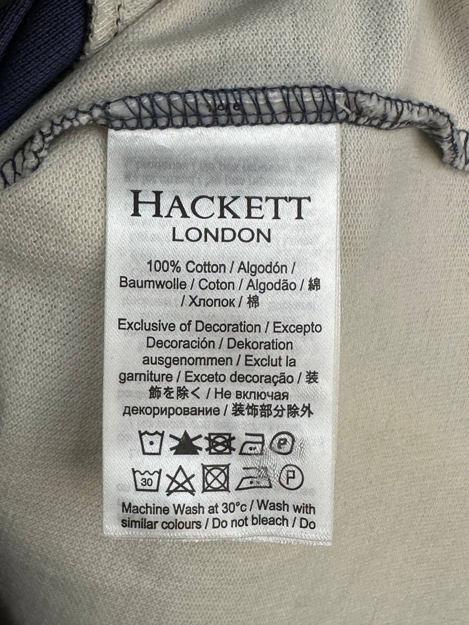 Hackett Hackett London Polo Shirt Big Logo Short Sleeve Classic Fit Size US S / EU 44-46 / 1 - 8 Thumbnail