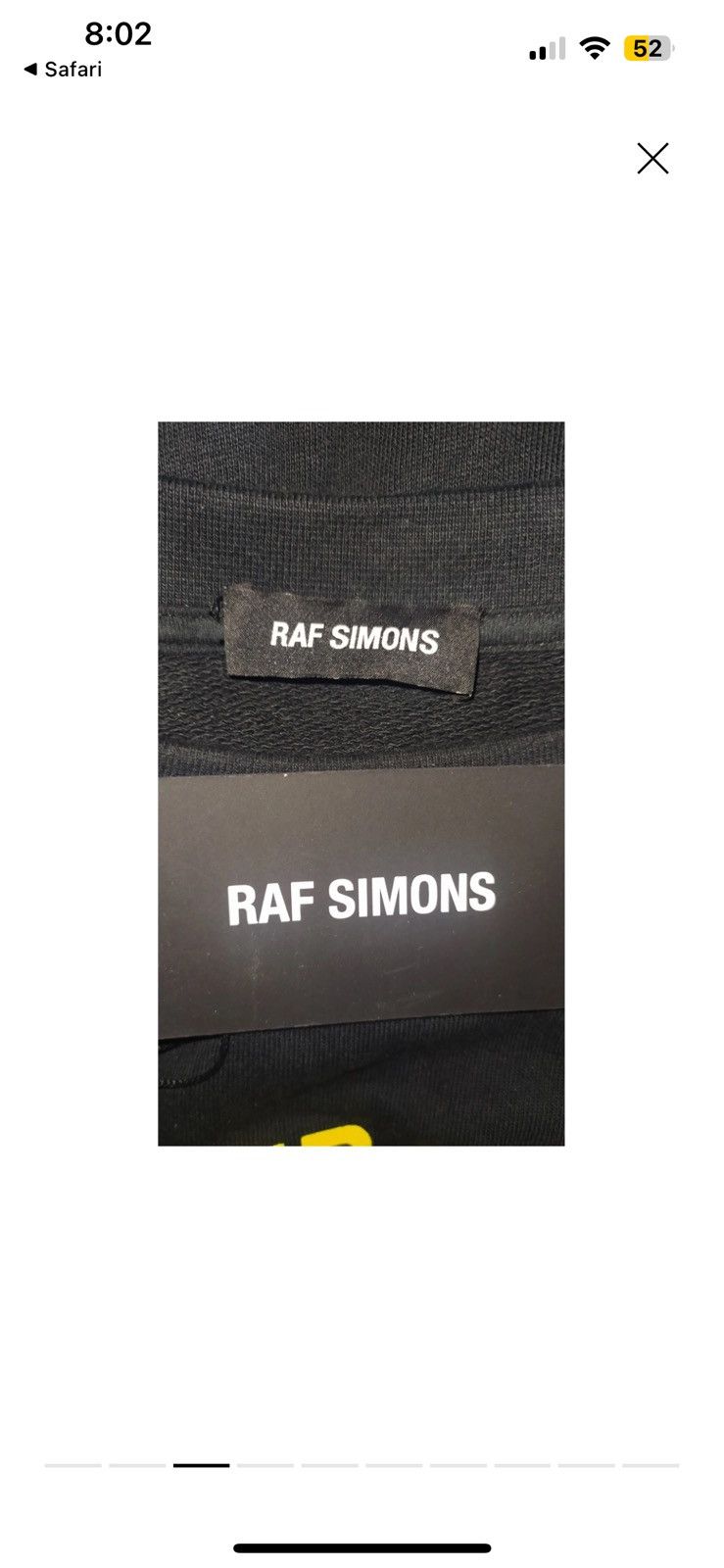 Raf Simons Raf Simons Oversized ‘Summer Games’ Swearshirt Size US S / EU 44-46 / 1 - 2 Thumbnail