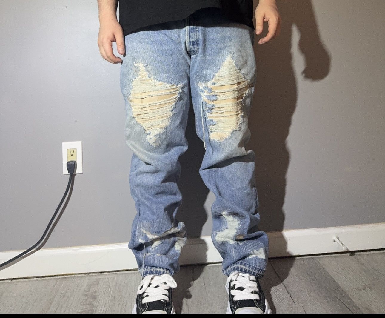 Other Distressed Levis 501 Size US 38 / EU 54 - 3 Thumbnail