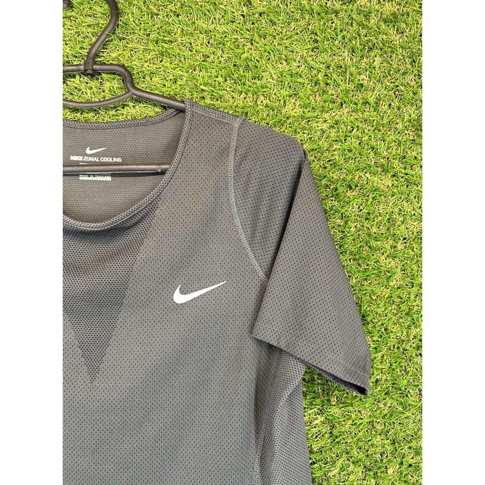 Nike Nike Zonal Cooling Women Running Shirt Jersey T-Shirt Tee Size M Gray Size M / US 6-8 / IT 42-44 - 5 Thumbnail