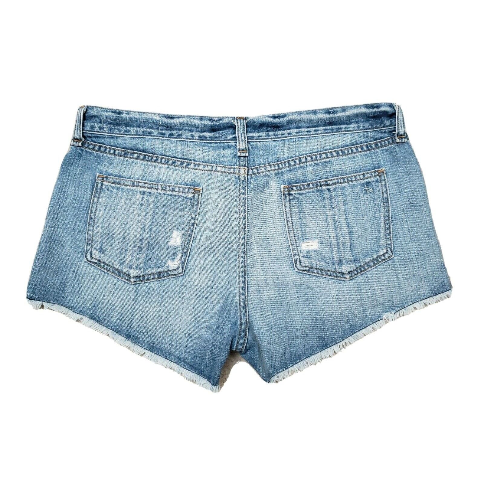 Rag & Bone Rag & Bone Cut Off Jean Denim Shorts La Quinta Size 30 Size 30" / US 8 / IT 44 - 6 Thumbnail