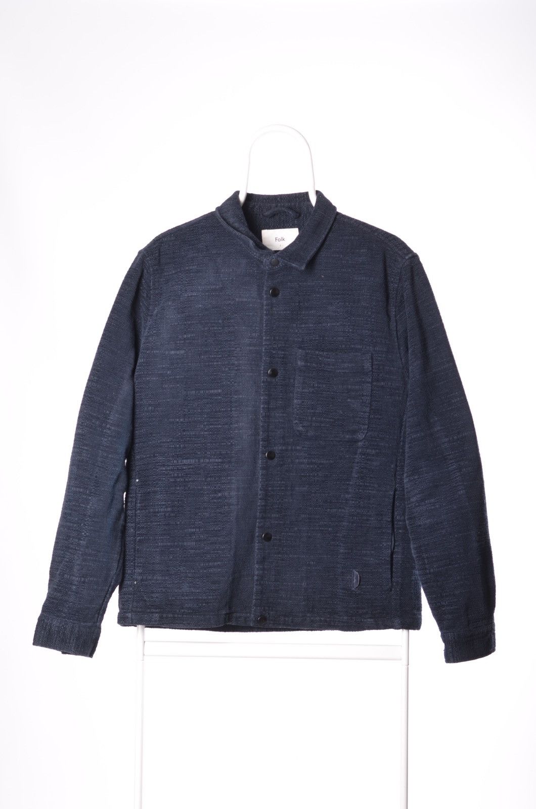 Folk Folk Overshirt Jacket Blue Size 3 Size US L / EU 52-54 / 3 - 1 Thumbnail