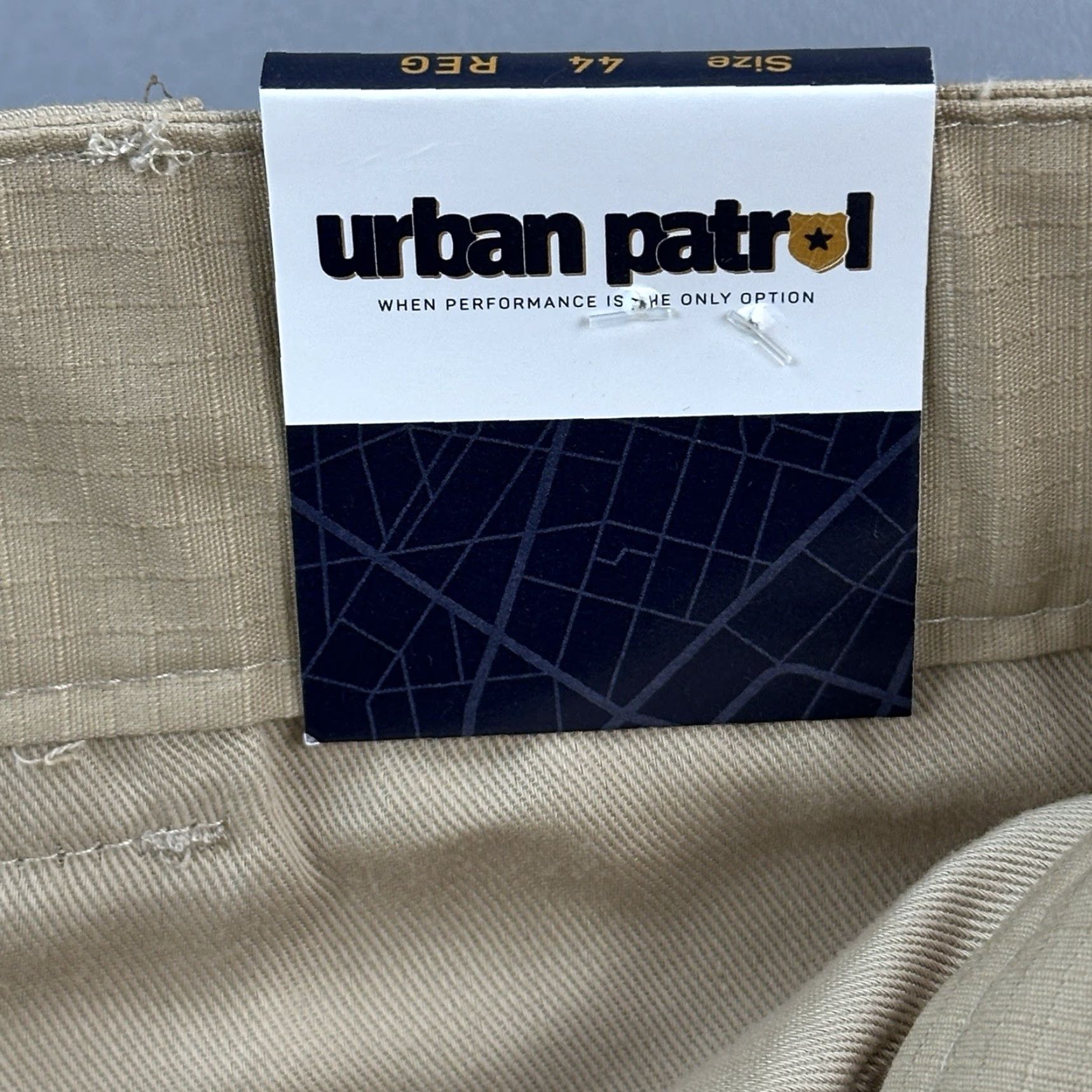 Vintage Urban Patrol Pants Mens 44 Ripstop Cargo Tactical Work Wear Tailor Ready Hem NWT Beige Size US 44 / EU 60 - 7 Thumbnail