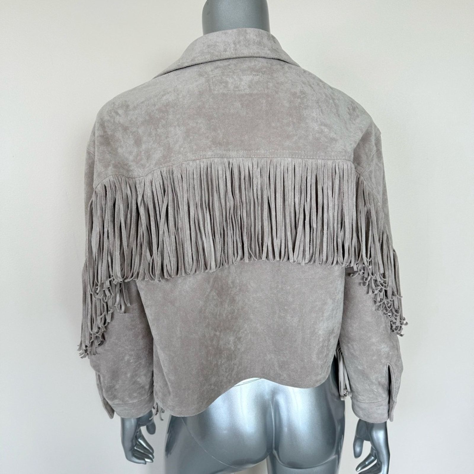 BLANKNYC BLANK NYC faux suede jacket size XS Size XS / US 0-2 / IT 36-38 - 4 Thumbnail