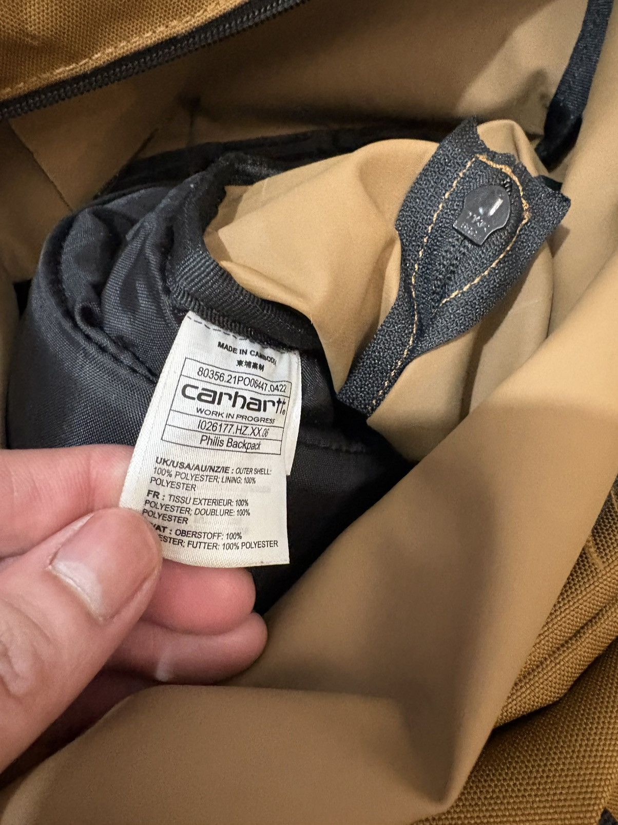 Carhartt Carhartt WIP PHILIS BACKPACK Size ONE SIZE - 13 Thumbnail