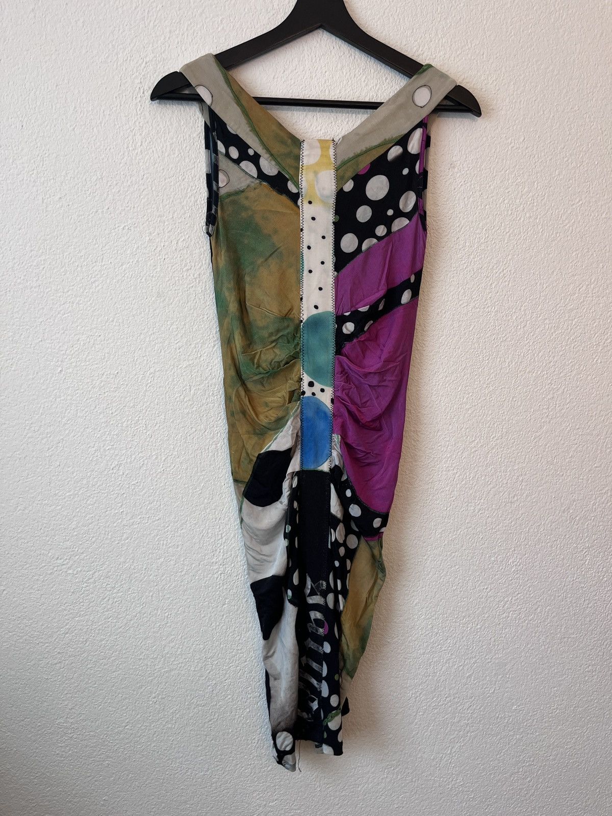 John Galliano Designer Archival Galliano Sleeveless Midi Dress Size S Size S / US 4 / IT 40 - 13 Thumbnail
