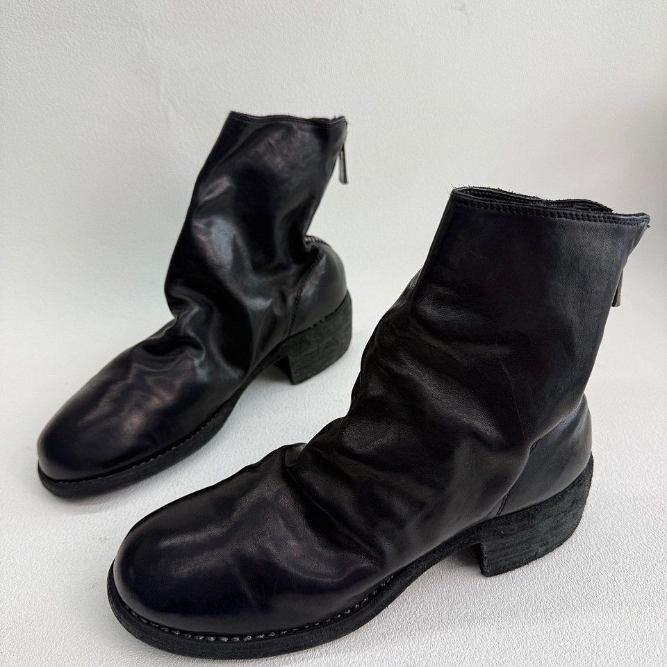Guidi GUIDI Black Back Zip Boots Size 35 Size US 5 / IT 35 - 1 Thumbnail
