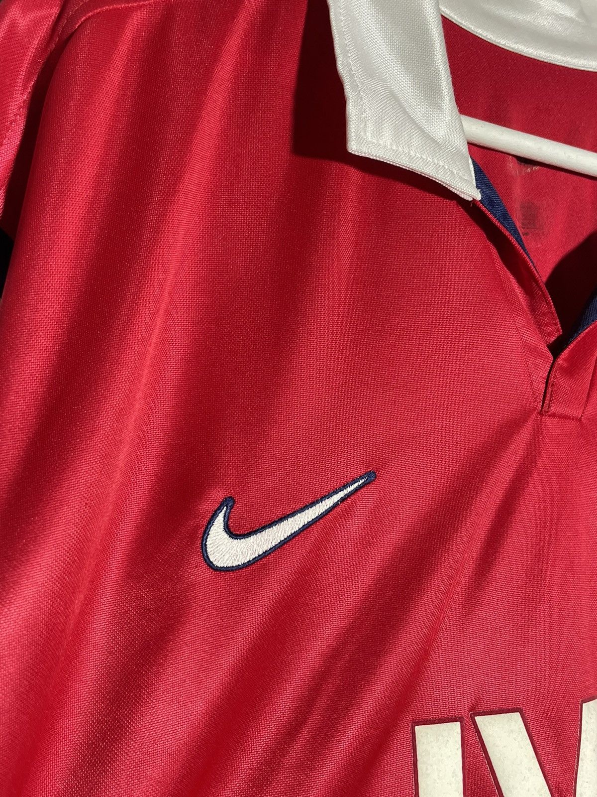 Nike × Vintage Arsenal FC Nike 1998/99 Vintage Y2k Blokecore Football Shirt Size US XL / EU 56 / 4 - 5 Thumbnail