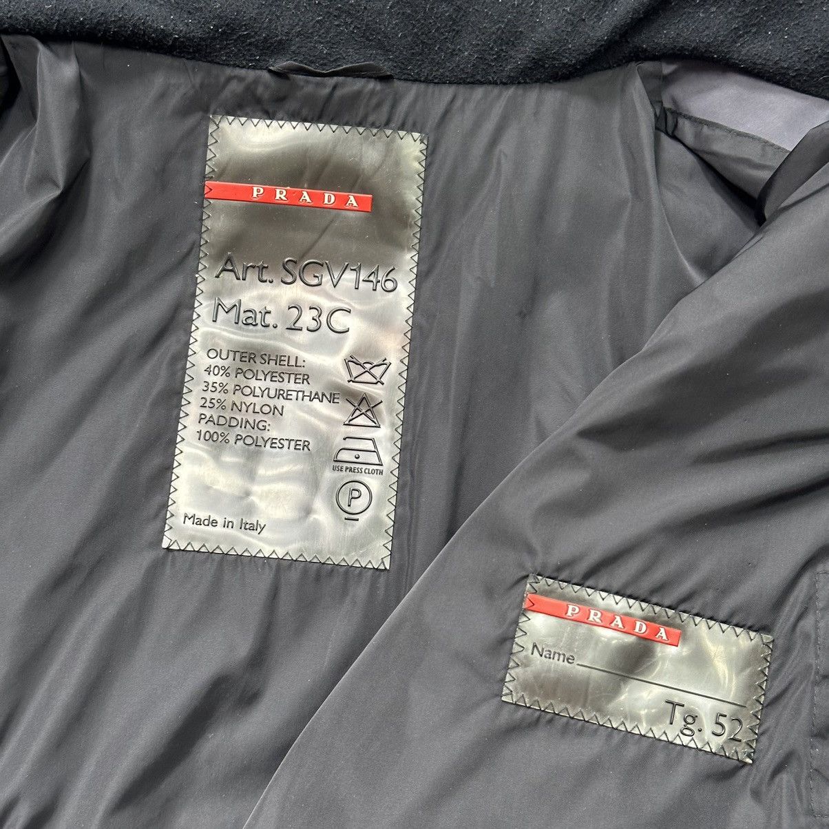 Prada Prada Sport AW99 Crotch Strap Ski Jacket - IT52 Size US L / EU 52-54 / 3 - 10 Thumbnail