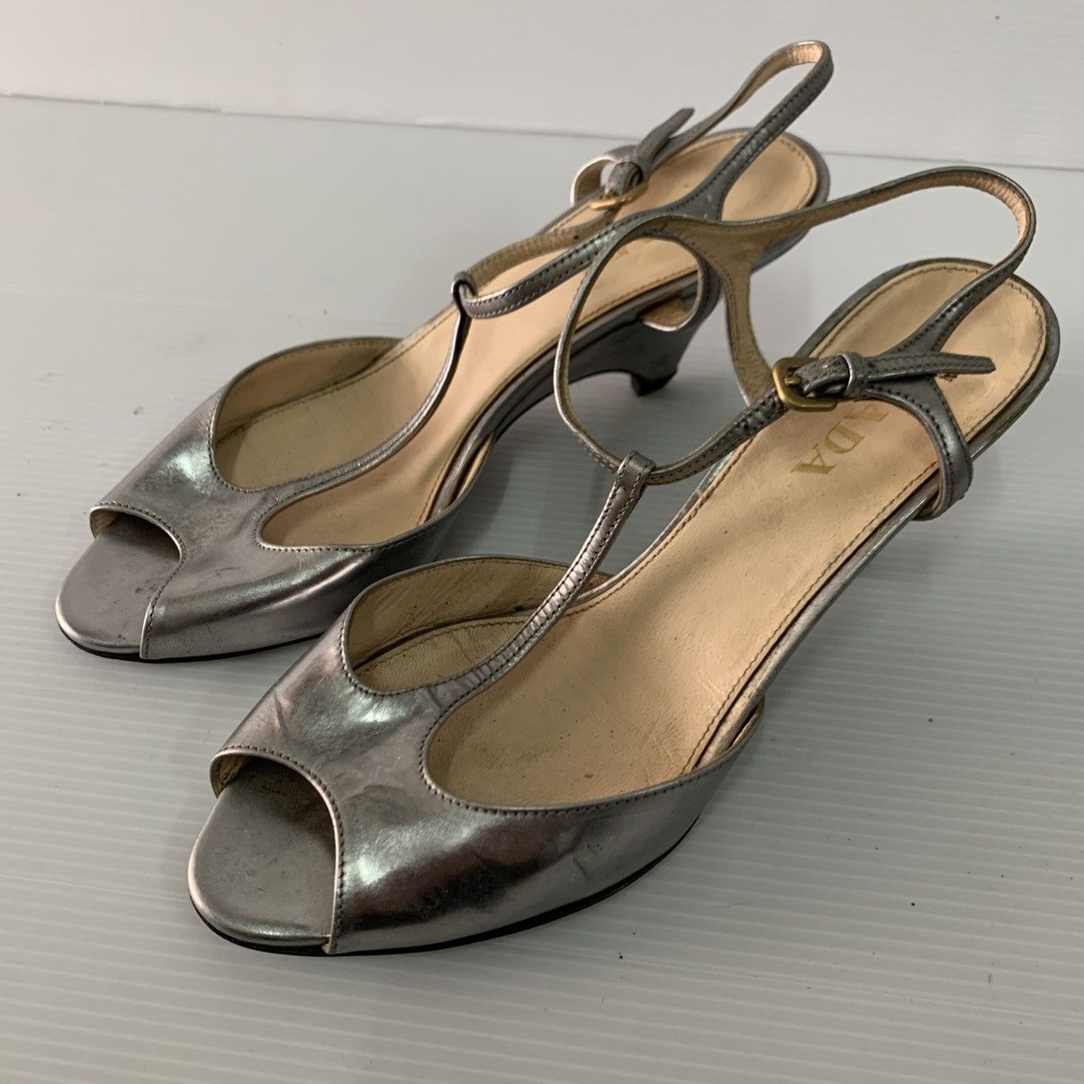 Prada Prada Leather Heels Size US 6 / IT 36 - 8 Thumbnail