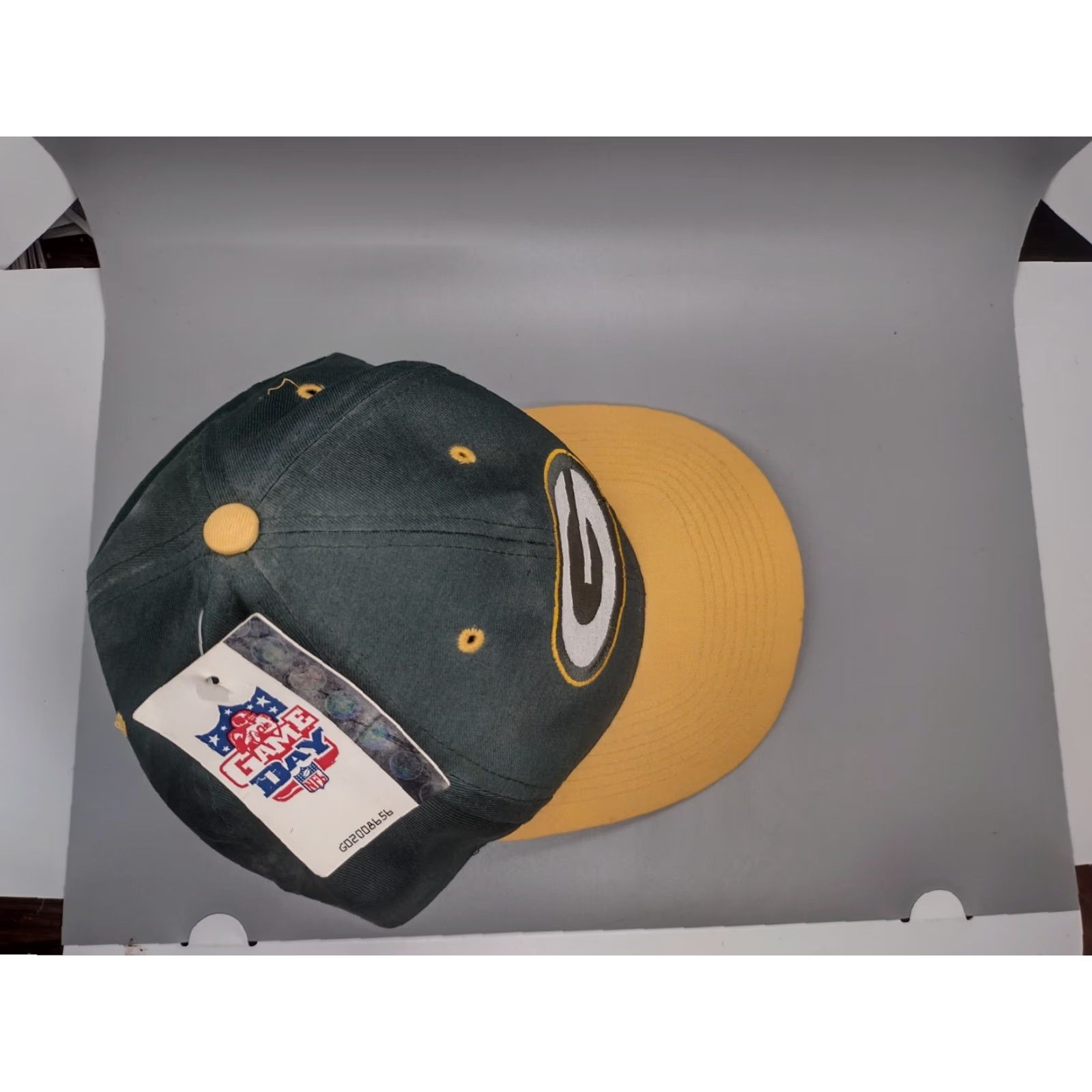 Logo 7 VINTAGE Logo 7 Green Bay Packers Snapback Hat Adjustable Green NFL Mens Size ONE SIZE - 5 Thumbnail