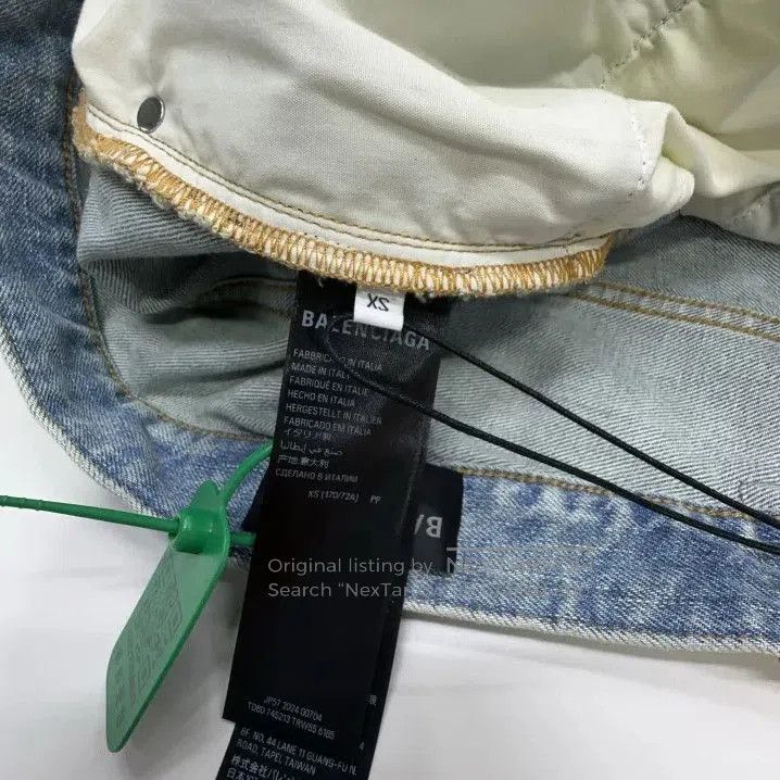 Balenciaga Balenciaga Men's Light Blue Loose Fit Denim Pants. Size US 26 / EU 42 - 2 Thumbnail