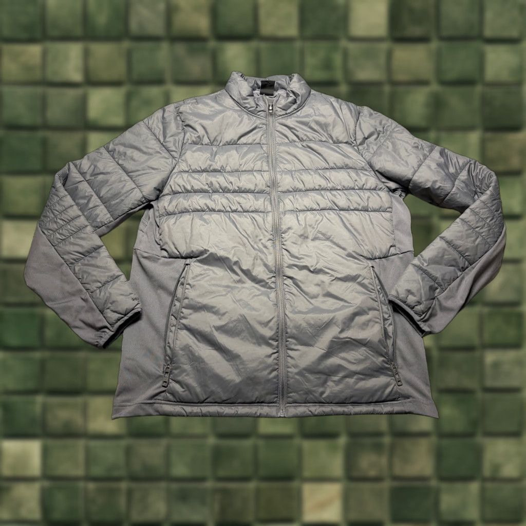 Under Armour Under Armour Storm Puffer Jacket Mens Medium Gray Full Zip Fleece Lined Size US M / EU 48-50 / 2 - 1 Thumbnail