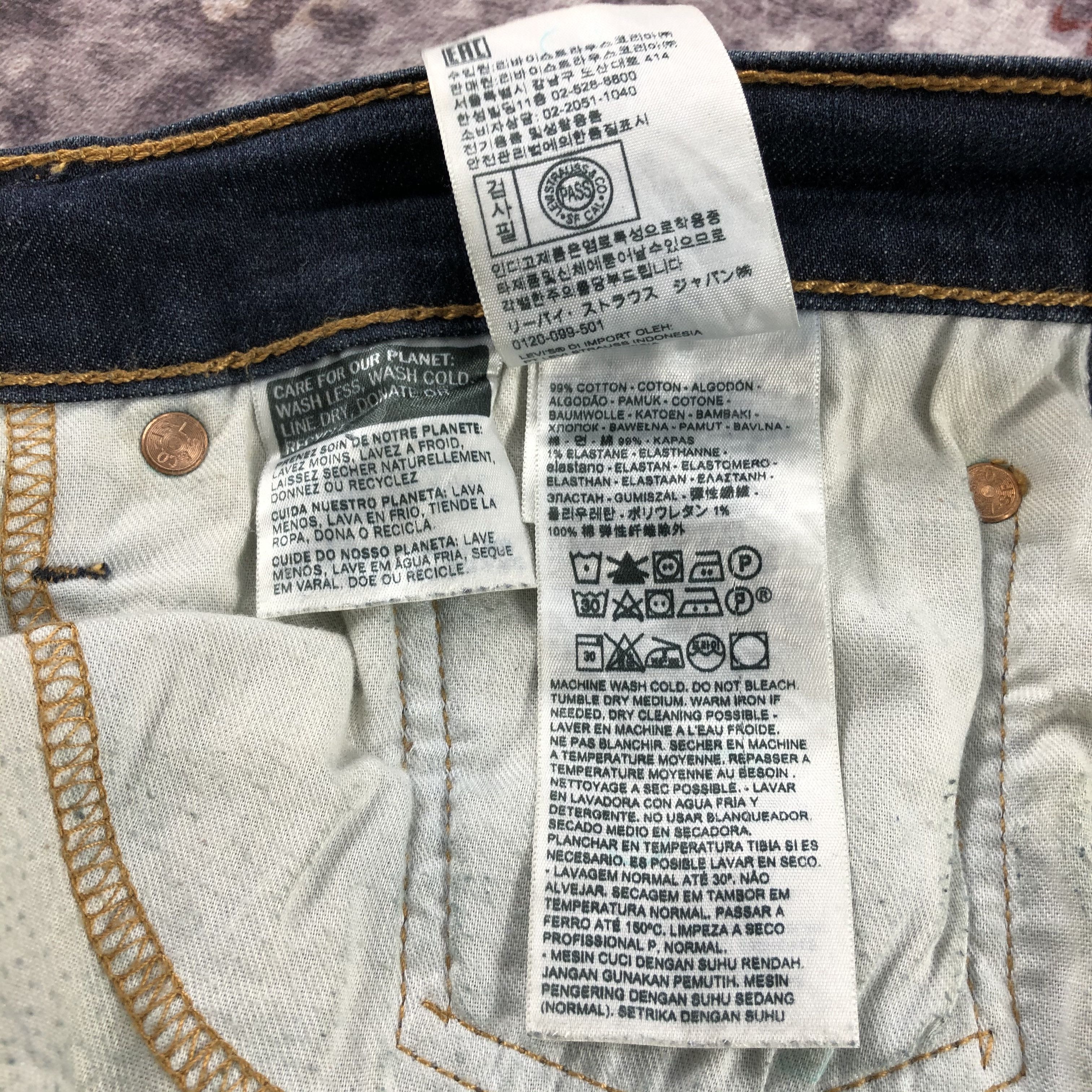 Levi's × Vintage Vintage Blue Wash Levis 514 Jeans-JM2726 Size US 36 / EU 52 - 12 Thumbnail