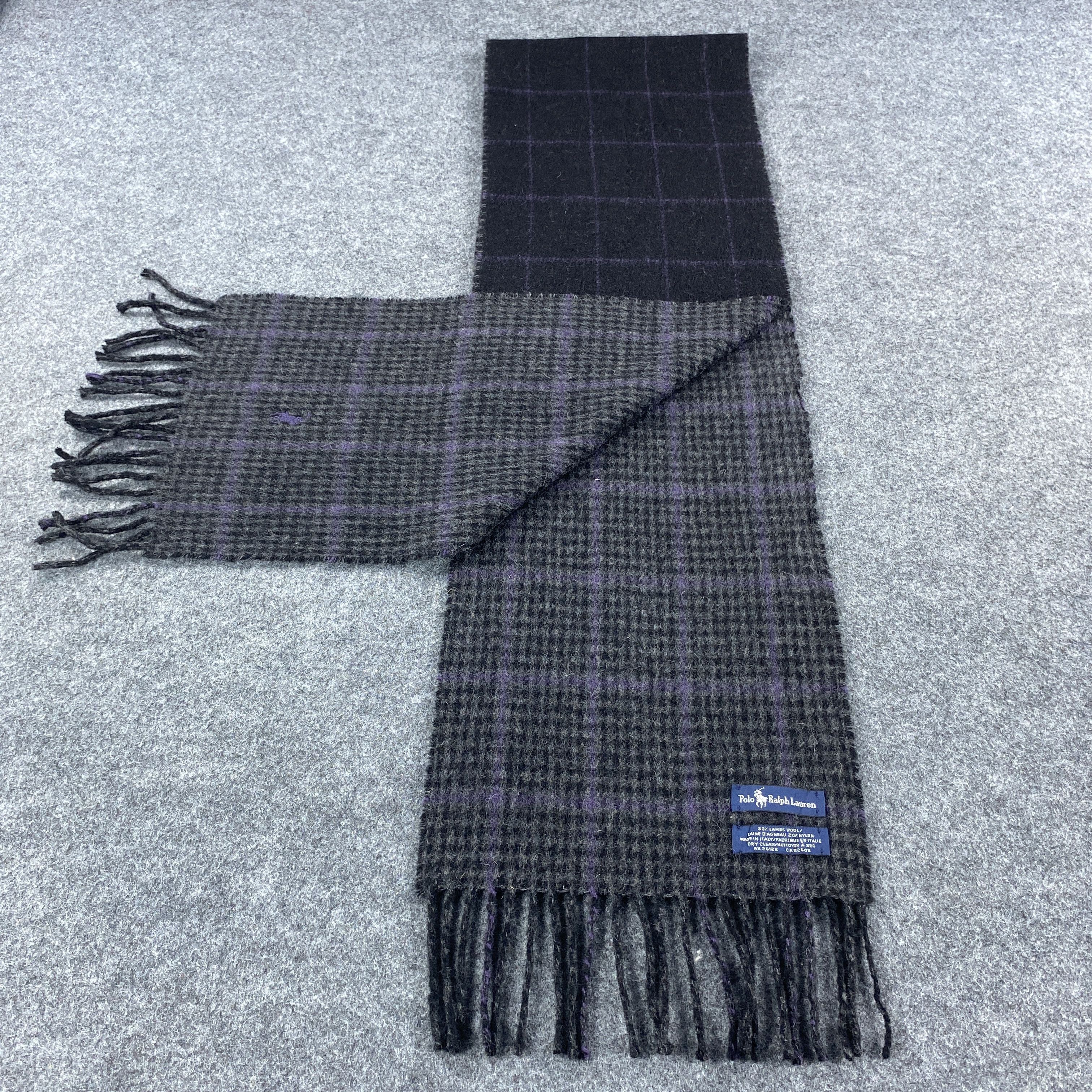 Polo Ralph Lauren × Vintage Polo Ralph Lauren Scarf # Muffler # Neckwear # D454 Size ONE SIZE - 6 Thumbnail