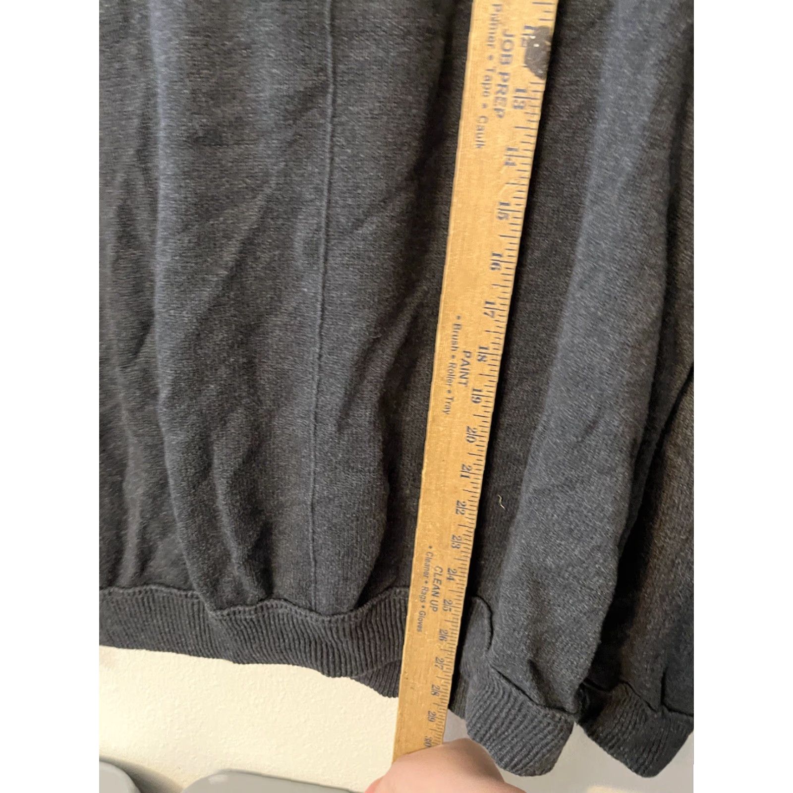 Gap VINTAGE Gap Knit Sweater Shirt XL Gray Full Zip 90s Men Regular Size XL Gray Knit Size US XL / EU 56 / 4 - 4 Thumbnail