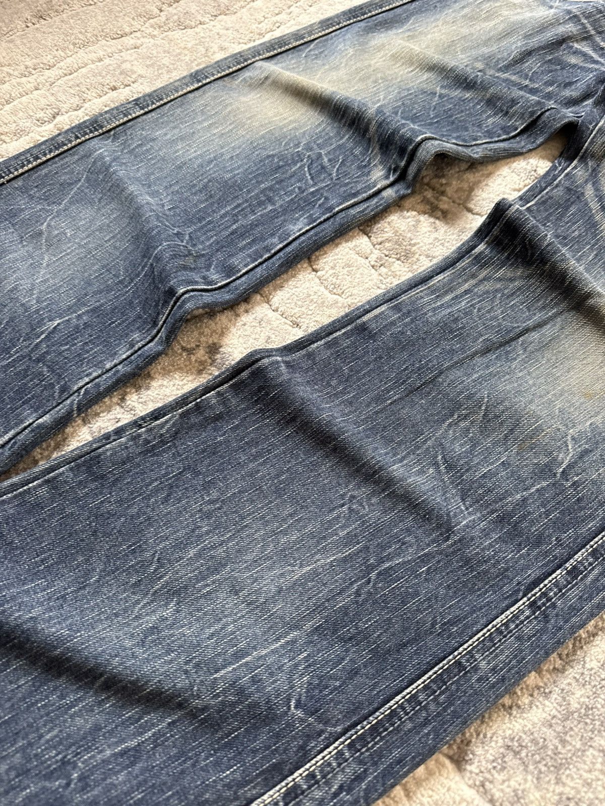 Edwin Edwin 503 Blue Trip Medium Wash Flared Jeans Size US 29 - 6 Thumbnail
