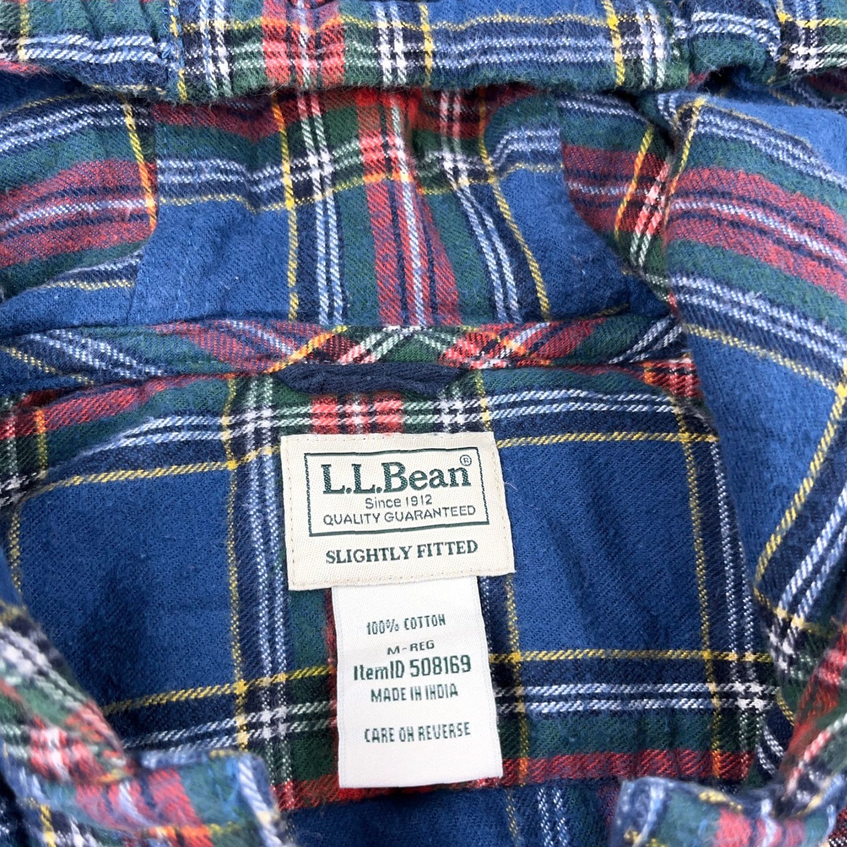 Vintage LL Bean Shacket Men M Blue Red Flannel Shirt Jacket Hooded Snap Unlined Casual Workwear Travel Plaid Jacket Mens Size US M / EU 48-50 / 2 - 2 Thumbnail