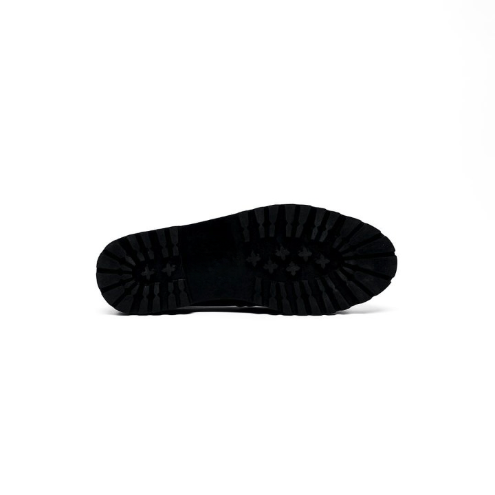 Designer × Leather Bids Classic Blacc FU Loafers Size US 9 / EU 42 - 5 Thumbnail