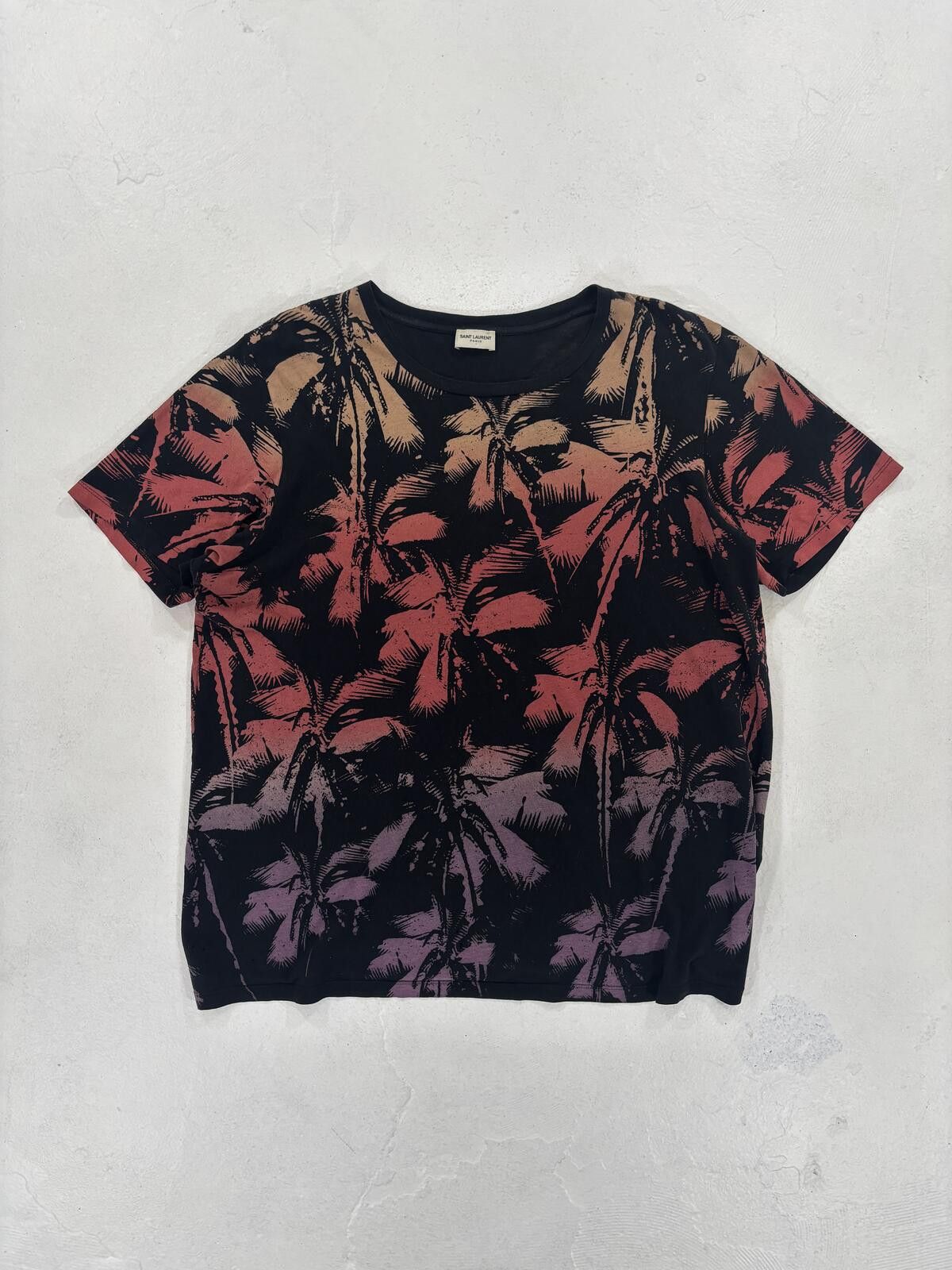 Saint Laurent Paris Saint Laurent Palms T-Shirt Size US M / EU 48-50 / 2 - 1 Thumbnail