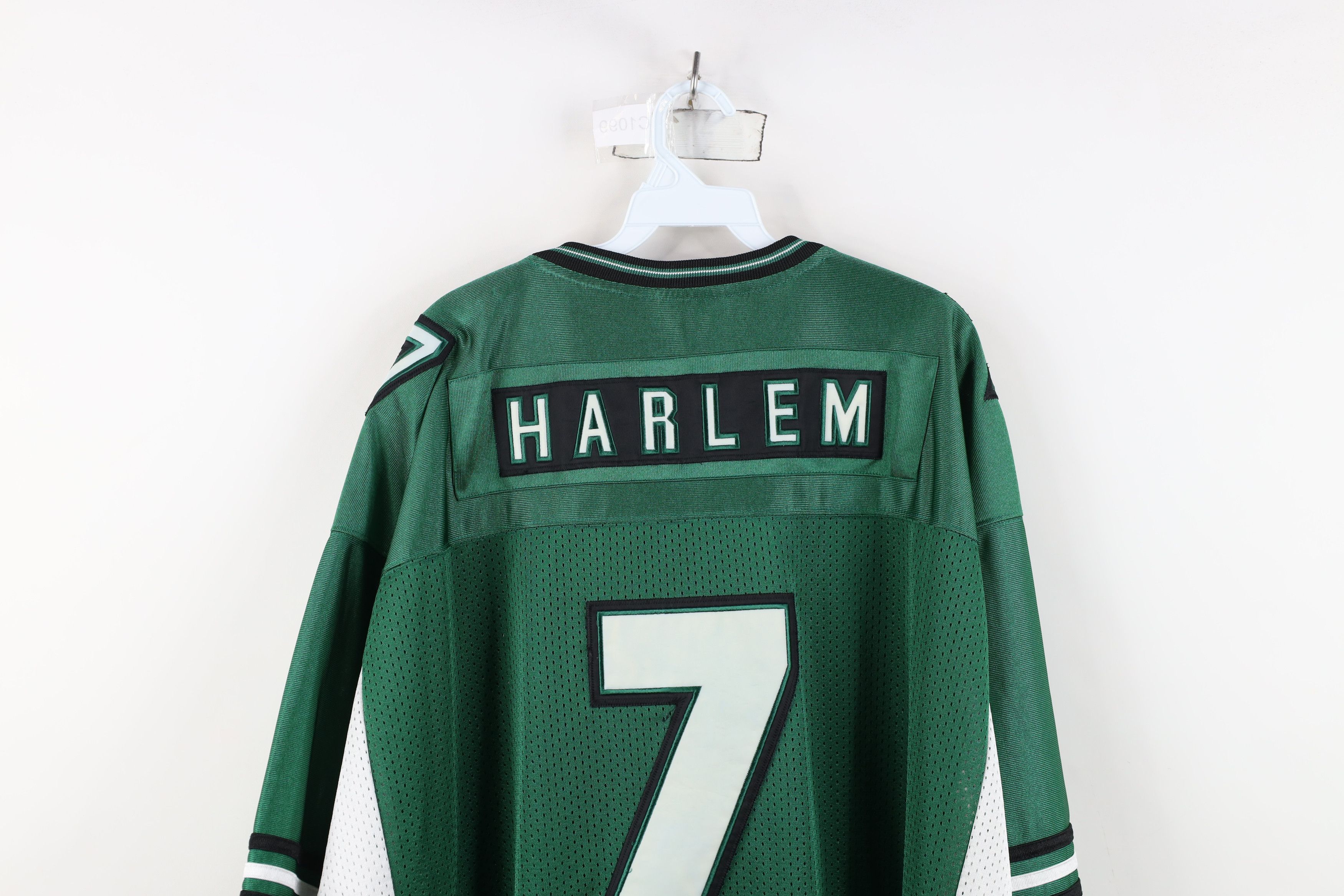 Vintage Vintage 90s Y2K Streetwear Hop Harlem Football Jersey Green Size US XL / EU 56 / 4 - 15 Thumbnail