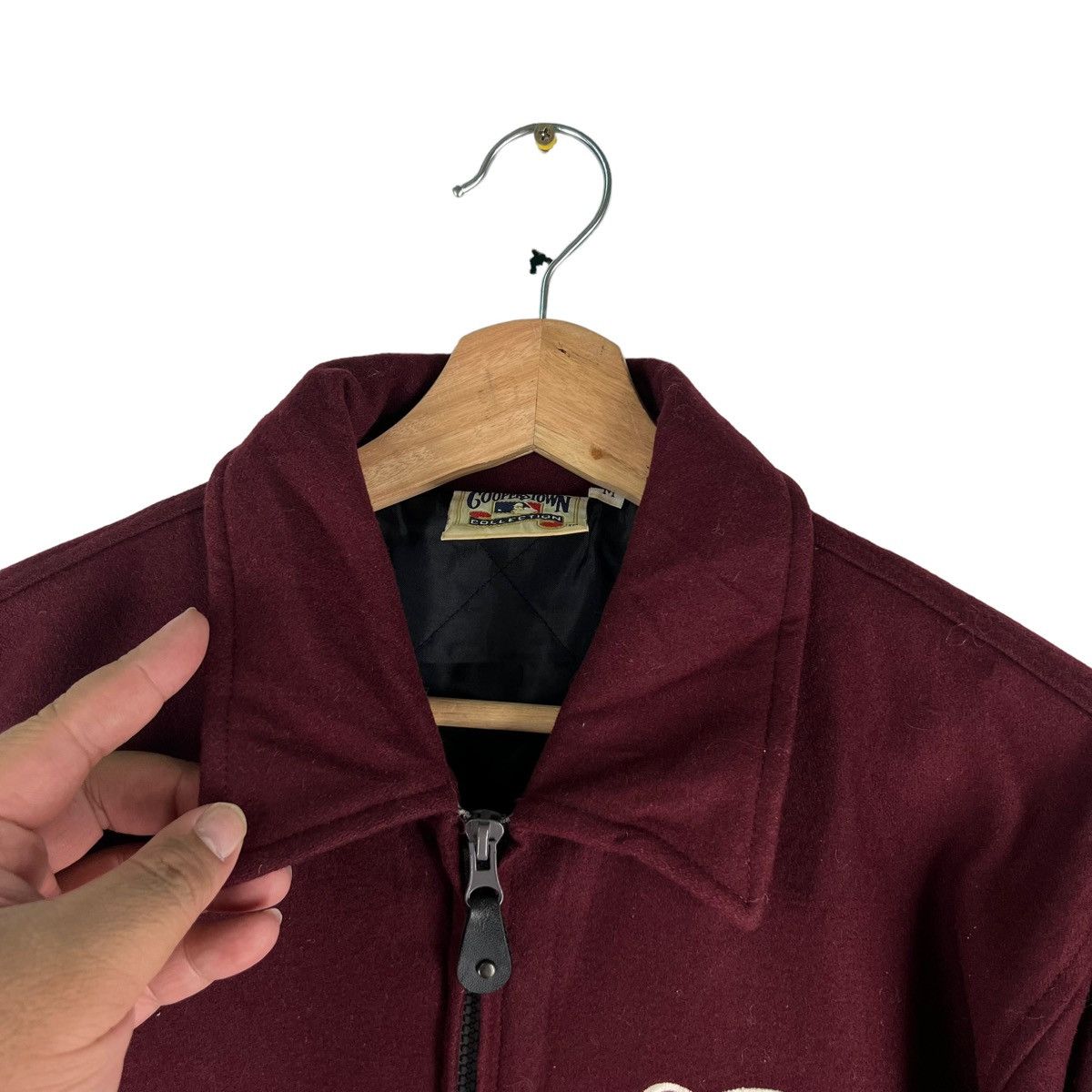 MLB 🔥VINTAGE VARSITY JACKET COOPERSTOWN SUMITOMO CORPORATION Size US M / EU 48-50 / 2 - 3 Thumbnail
