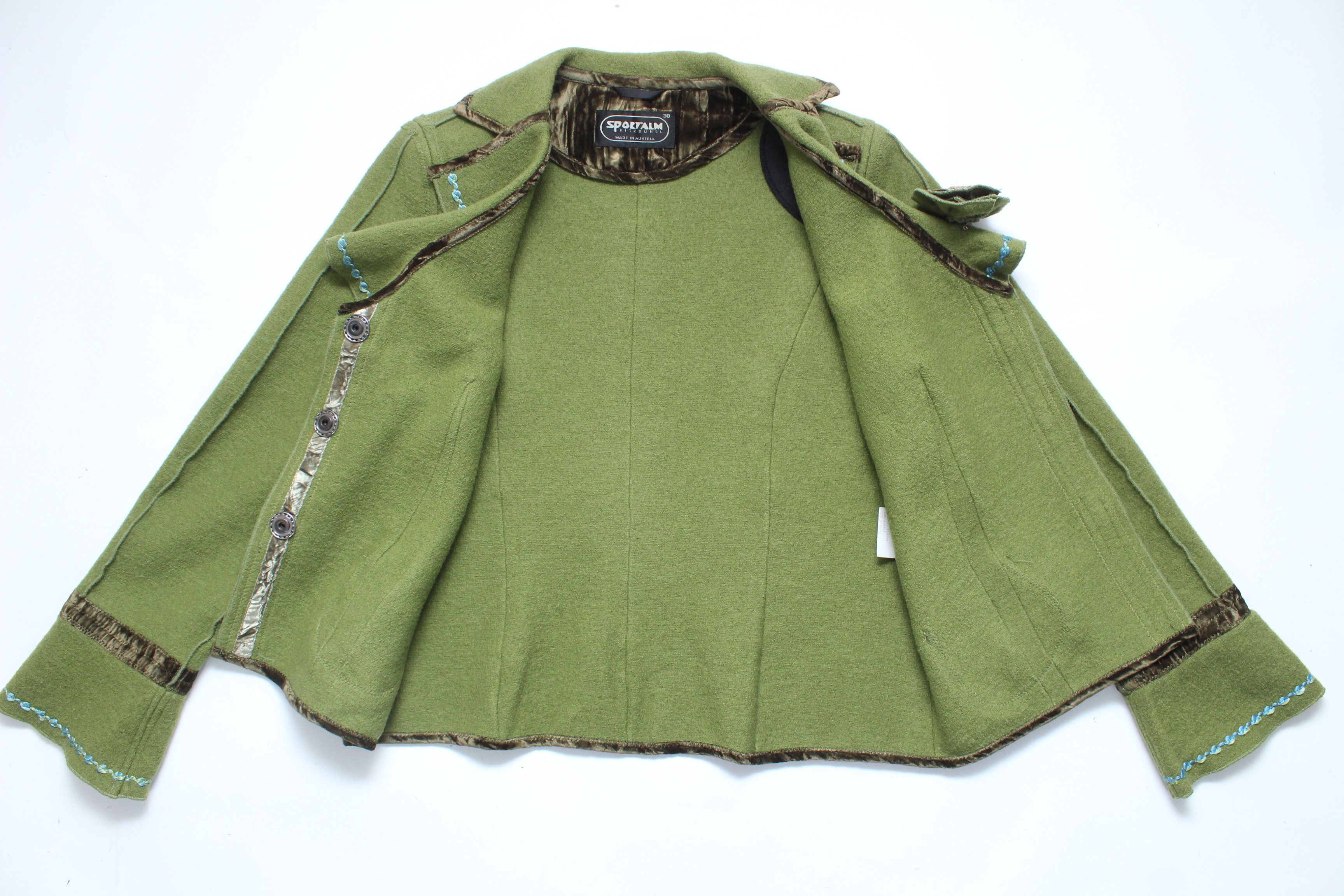 Sportalm Kitzbuhel Sportalm Jacket Blazer Wool Size 38 Hype Rare Vintage Size M / US 6-8 / IT 42-44 - 11 Thumbnail