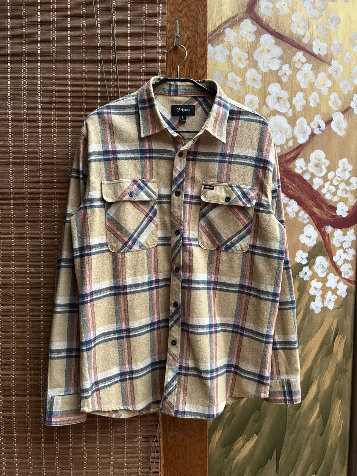 Brixton Brixton Bowery Flannel Heavy Weight Long Sleeve Shirt Size US L / EU 52-54 / 3 - 1 Thumbnail