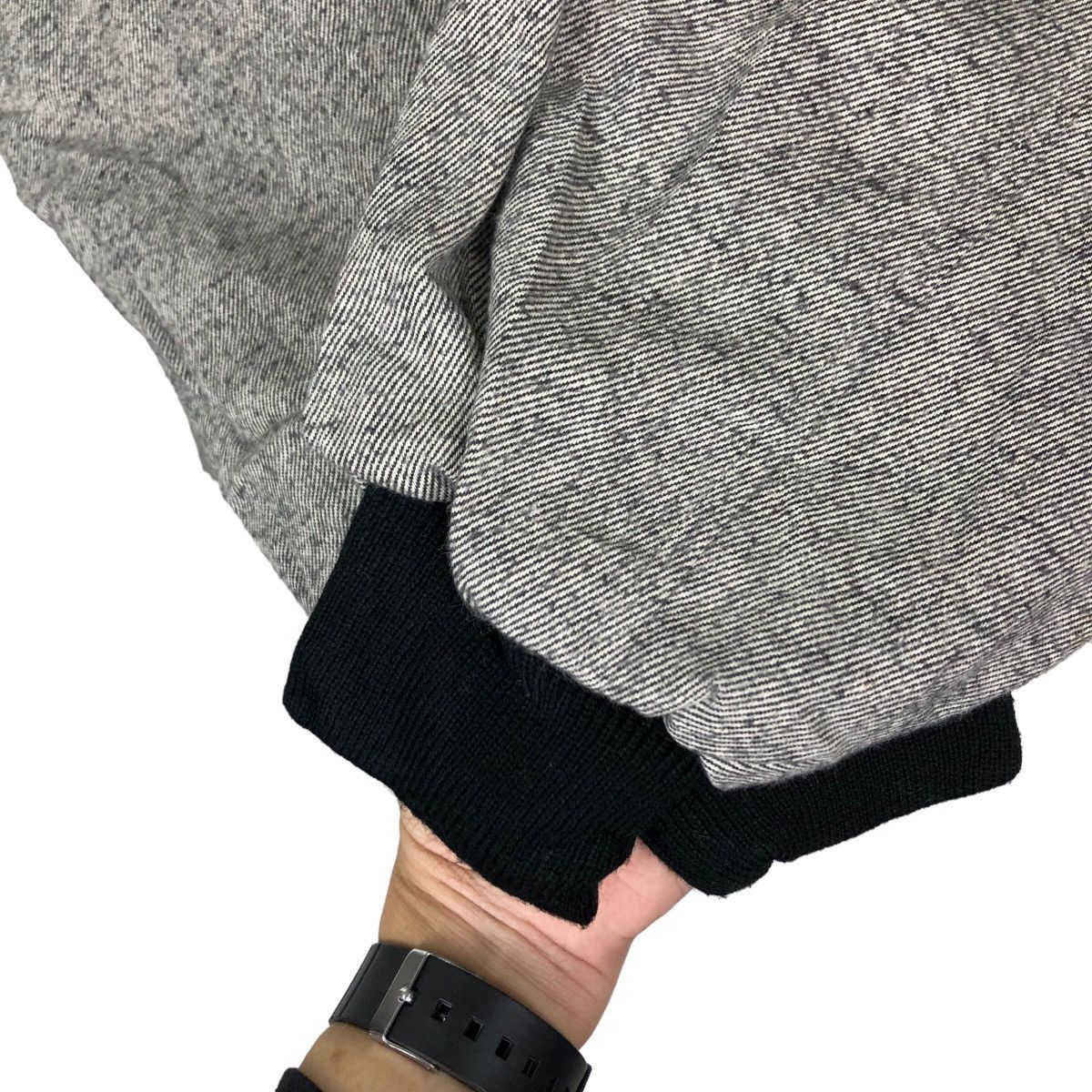 Japanese Brand 🔥WOOL BOMBER JACKET ARTISANAT JAPAN ISSEY MIYAKE Size US L / EU 52-54 / 3 - 11 Thumbnail