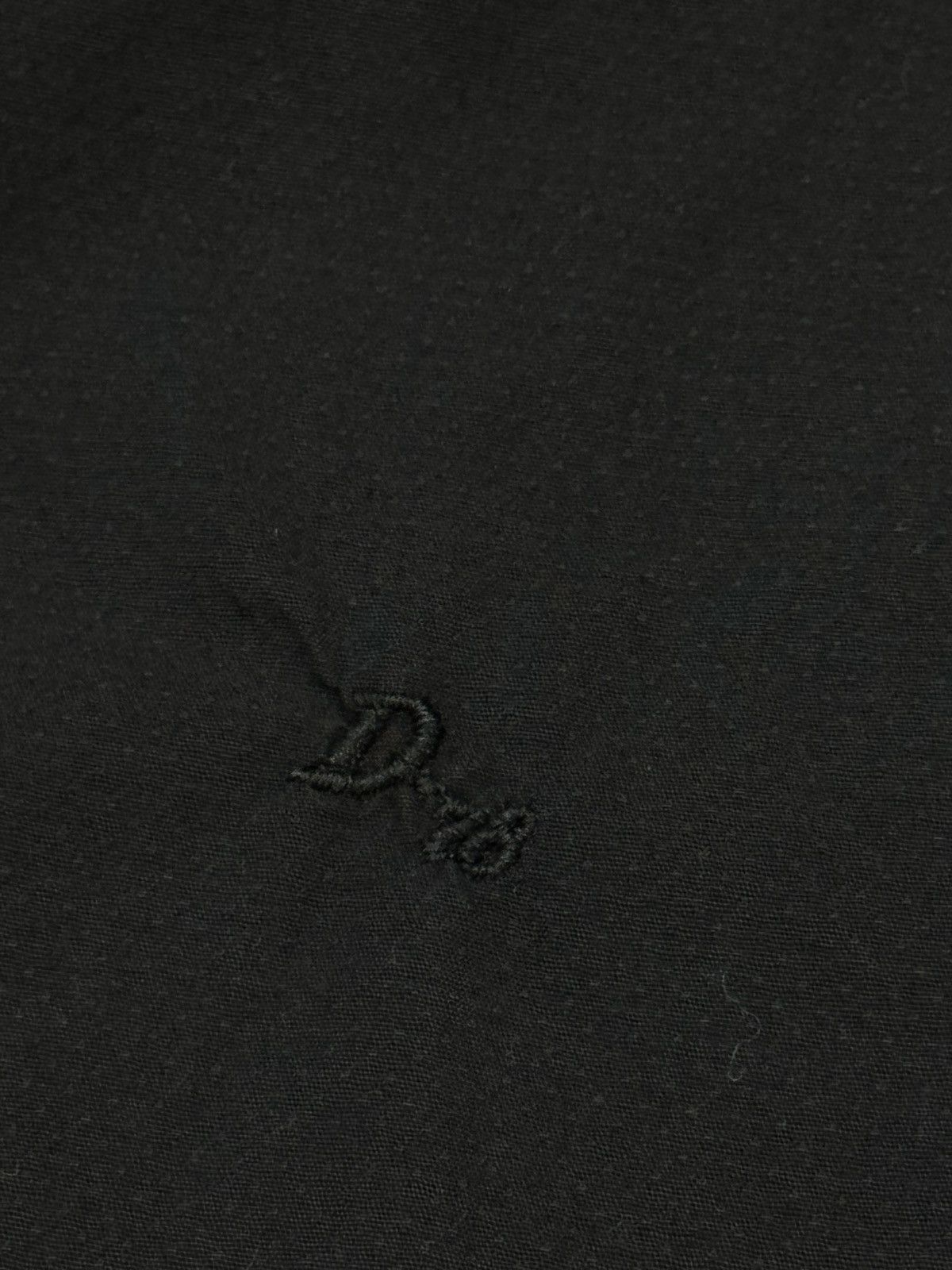 Diesel 2000s Button Up Shirt - Black Military Vintage Size M