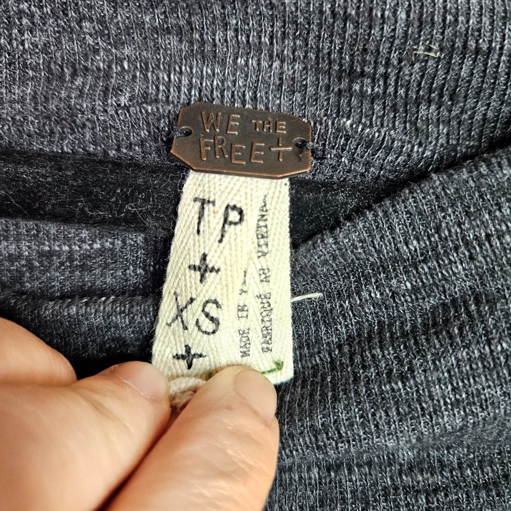 Free People Free People We The Free Palisades Off The Shoulder Sweater Charcoal Gray XS Womens Size XS / US 0-2 / IT 36-38 - 3 Thumbnail