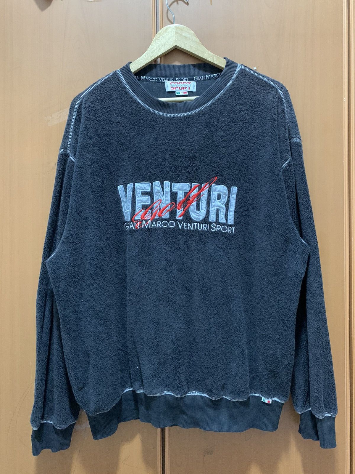 GianMarco Venturi Vintage Gianmarco Black XL Sweatshirt Size US XL / EU 56 / 4 - 1 Thumbnail