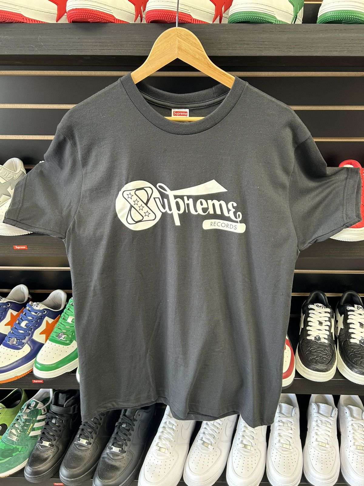 Supreme Supreme Records T-shirt Size US M / EU 48-50 / 2 - 1 Thumbnail
