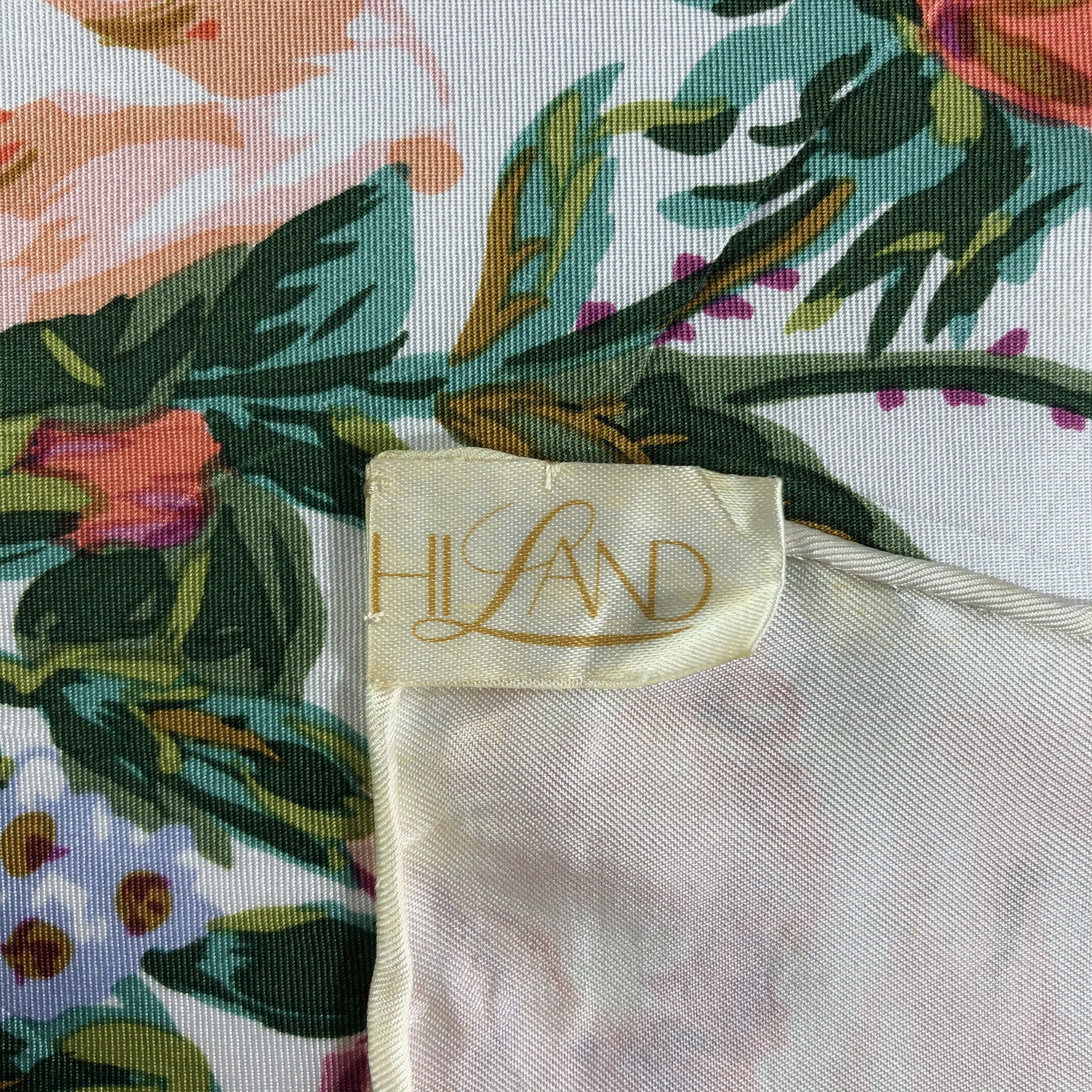 Vintage Vintage Silk Scarf Size ONE SIZE - 6 Thumbnail