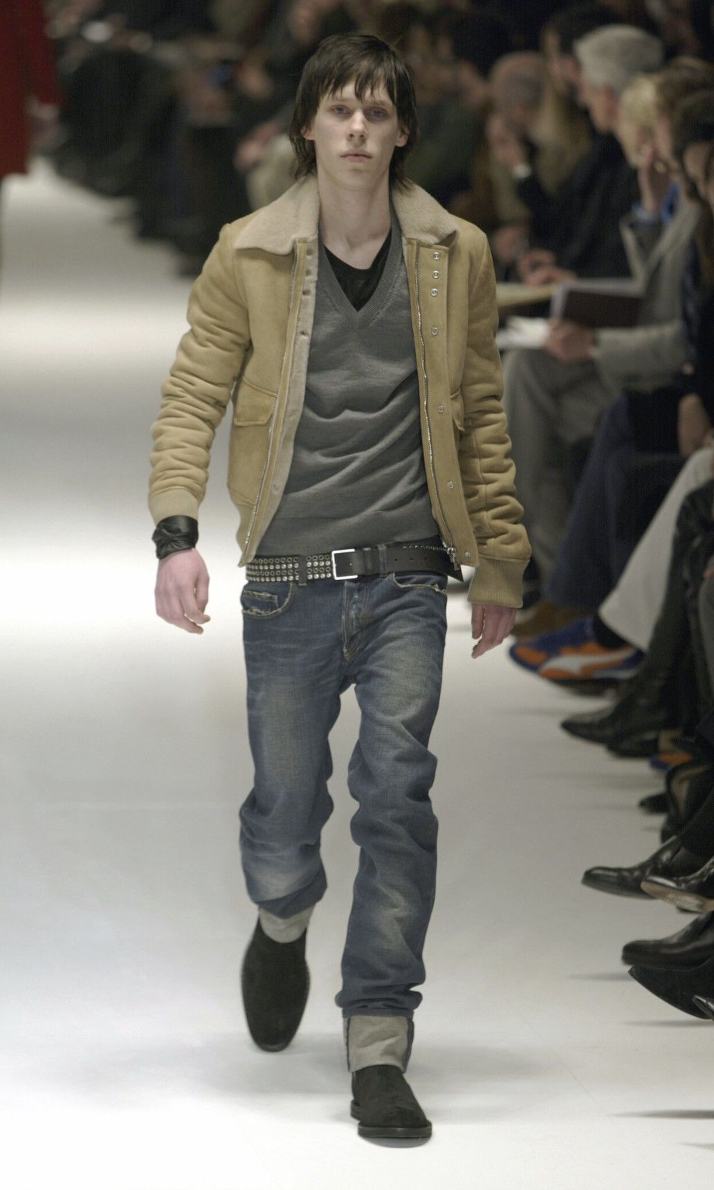 Dior Dior Homme AW04 Sheepskin Mouton Runway Jacket Size US L / EU 52-54 / 3 - 2 Thumbnail