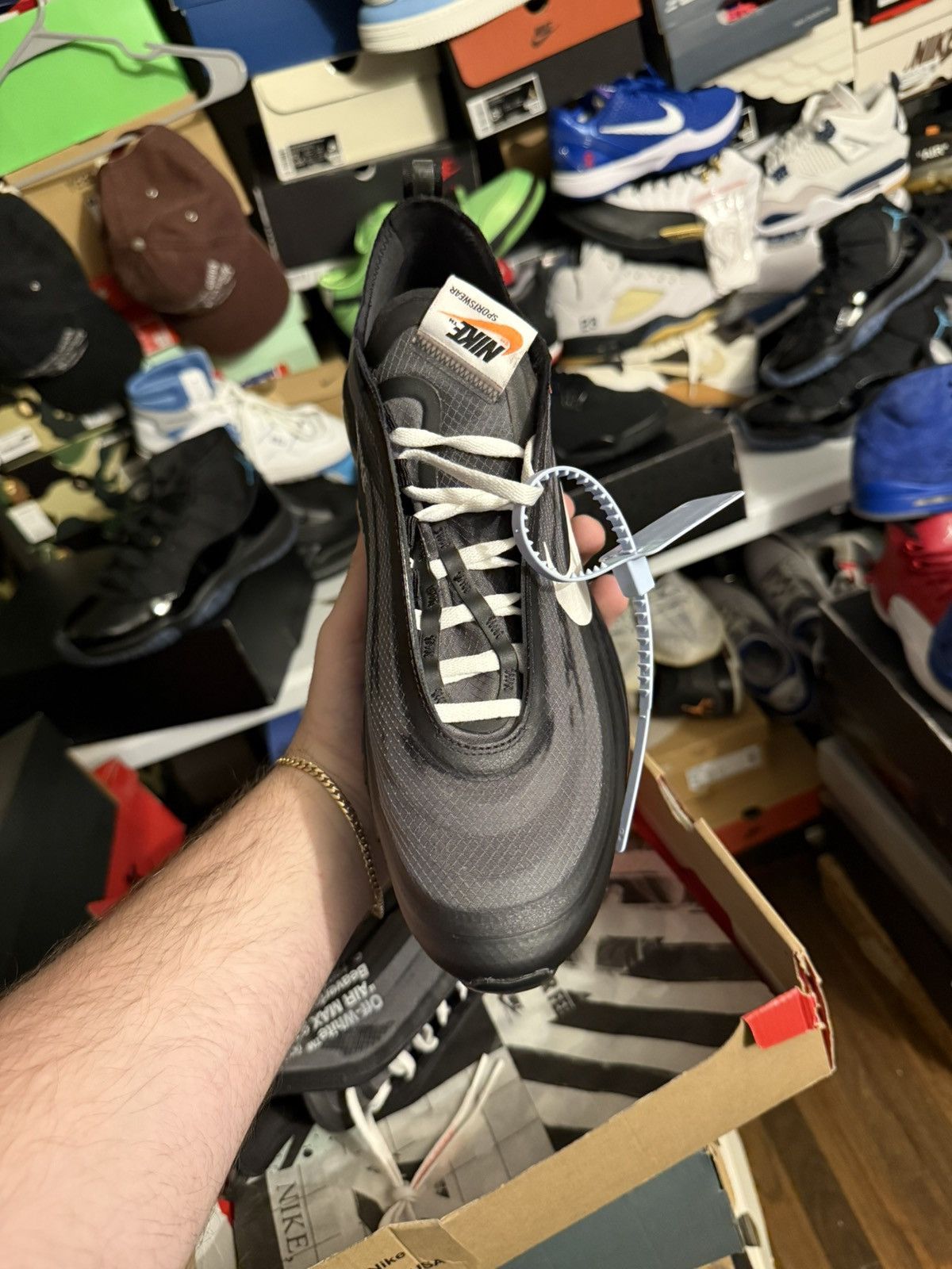 Nike × Off-White Njke off white airmax 97 sz 9.5 Size US 9.5 / EU 42-43 - 8 Thumbnail