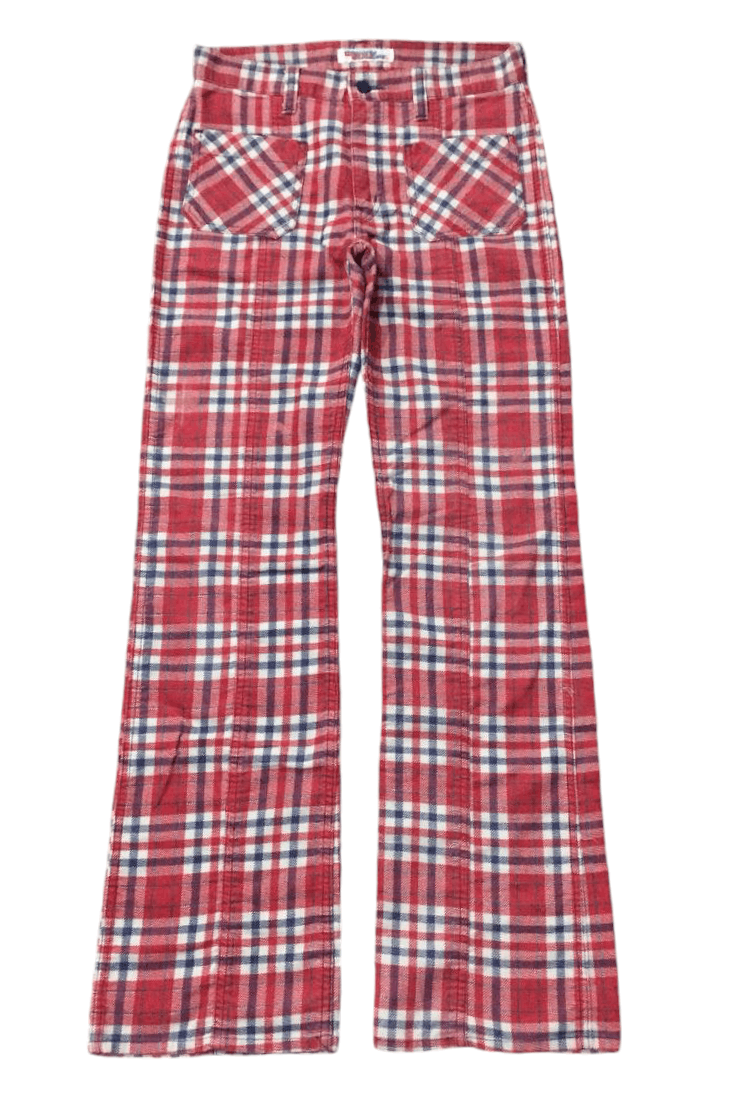 Hysteric Glamour Vintage flared hysteric glamour plaid grunge style Size 29" - 2 Thumbnail