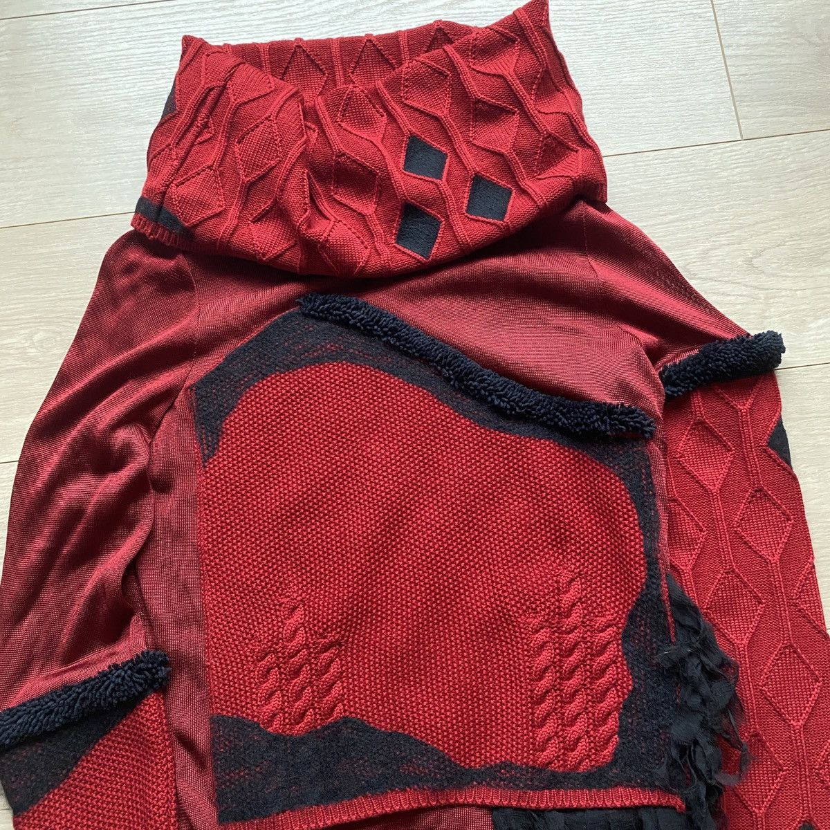 John Galliano F/W 2001 John Galliano Deconstructed Patchwork Knit Sweater Size US M / EU 48-50 / 2 - 5 Thumbnail