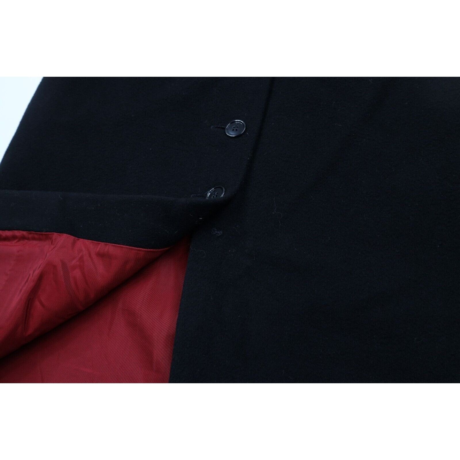 Vintage Vintage 50s 60s Rockabilly Goth Heavyweight Wool Skirt Size 27" / US 4 / IT 40 - 5 Thumbnail