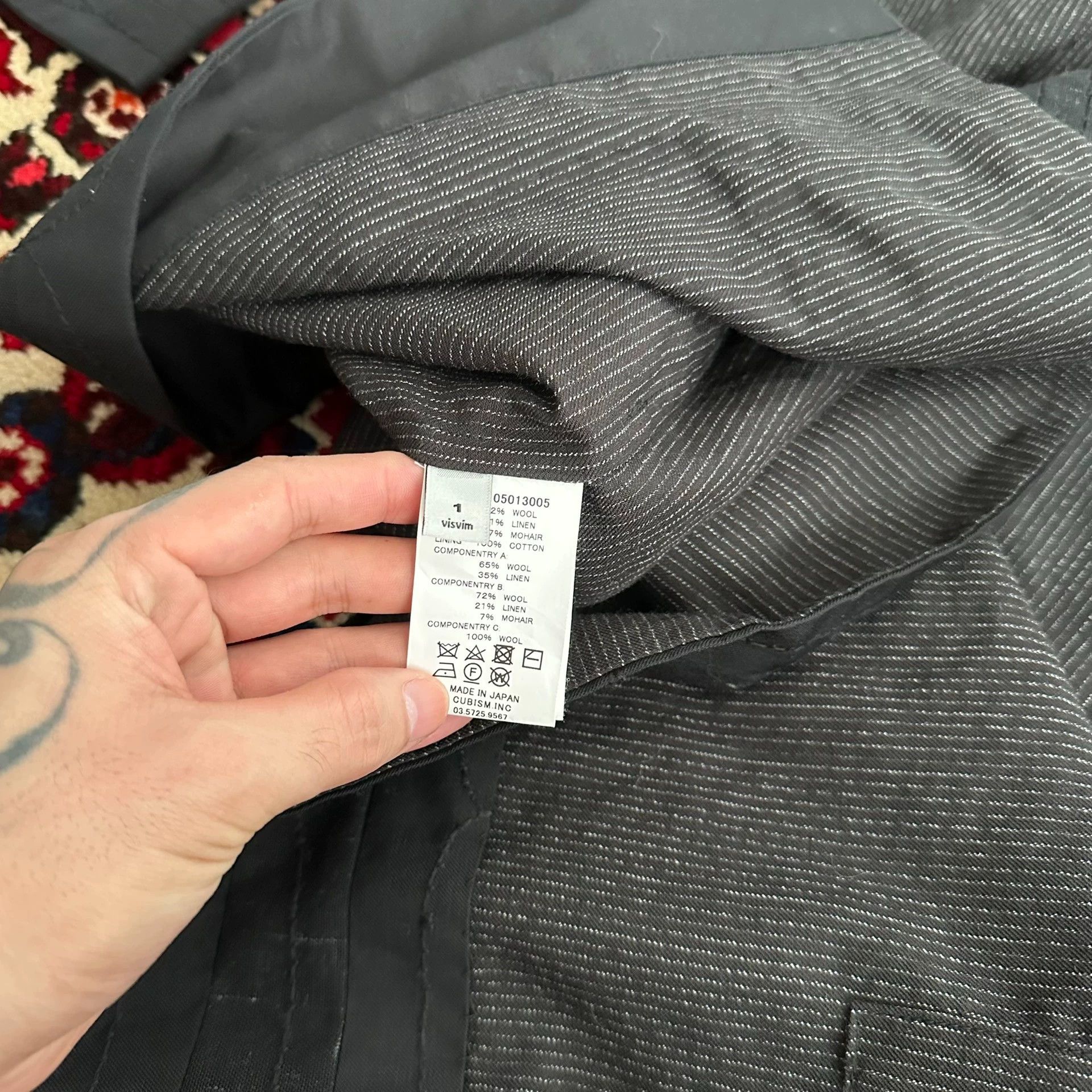 Visvim visvim 17ss ruunpe coat Size 1 Size US S / EU 44-46 / 1 - 8 Thumbnail