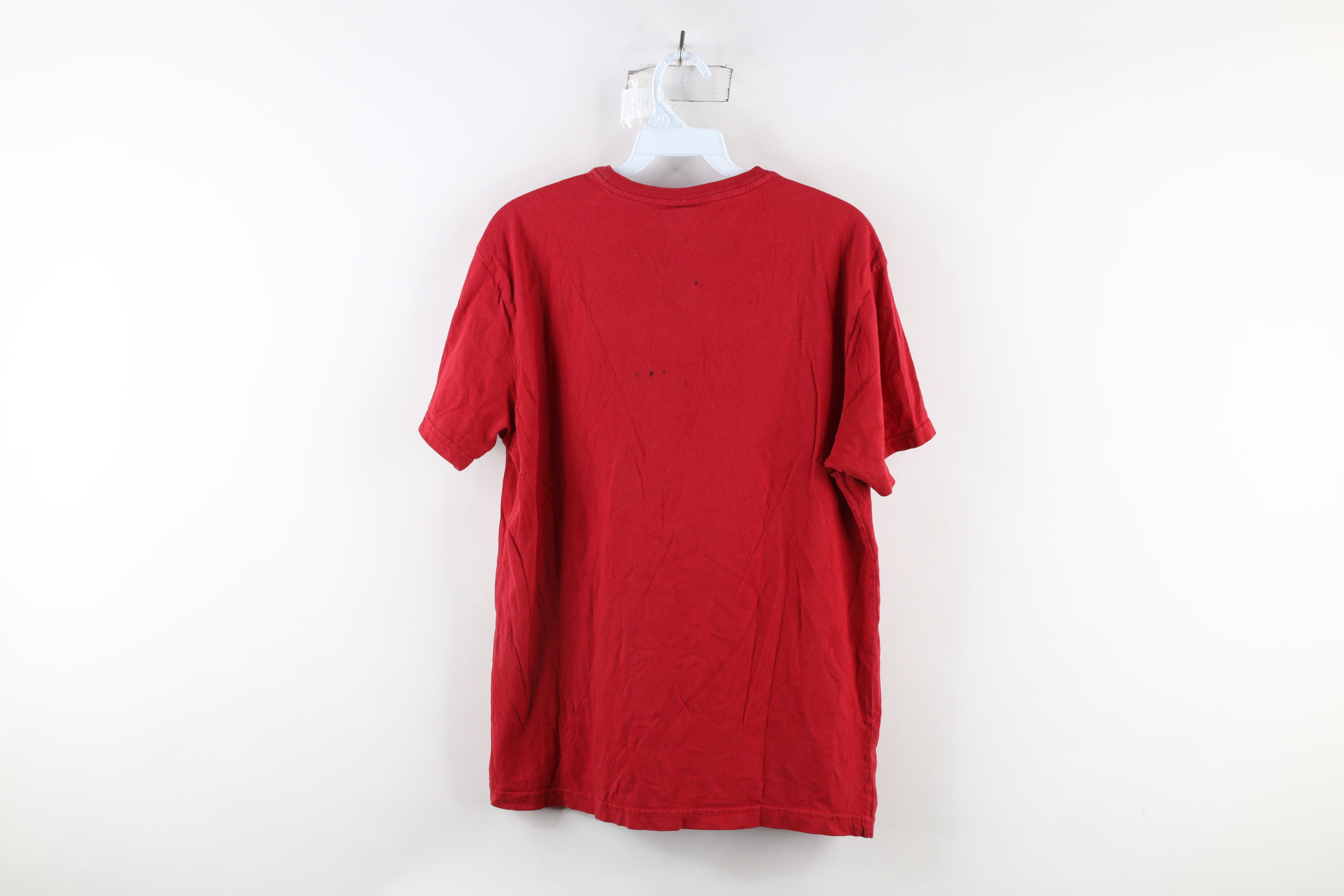 Ralph Lauren × Vintage Vintage 90s Ralph Lauren Spell Out Lion Crest T-Shirt Red Size US S / EU 44-46 / 1 - 9 Thumbnail