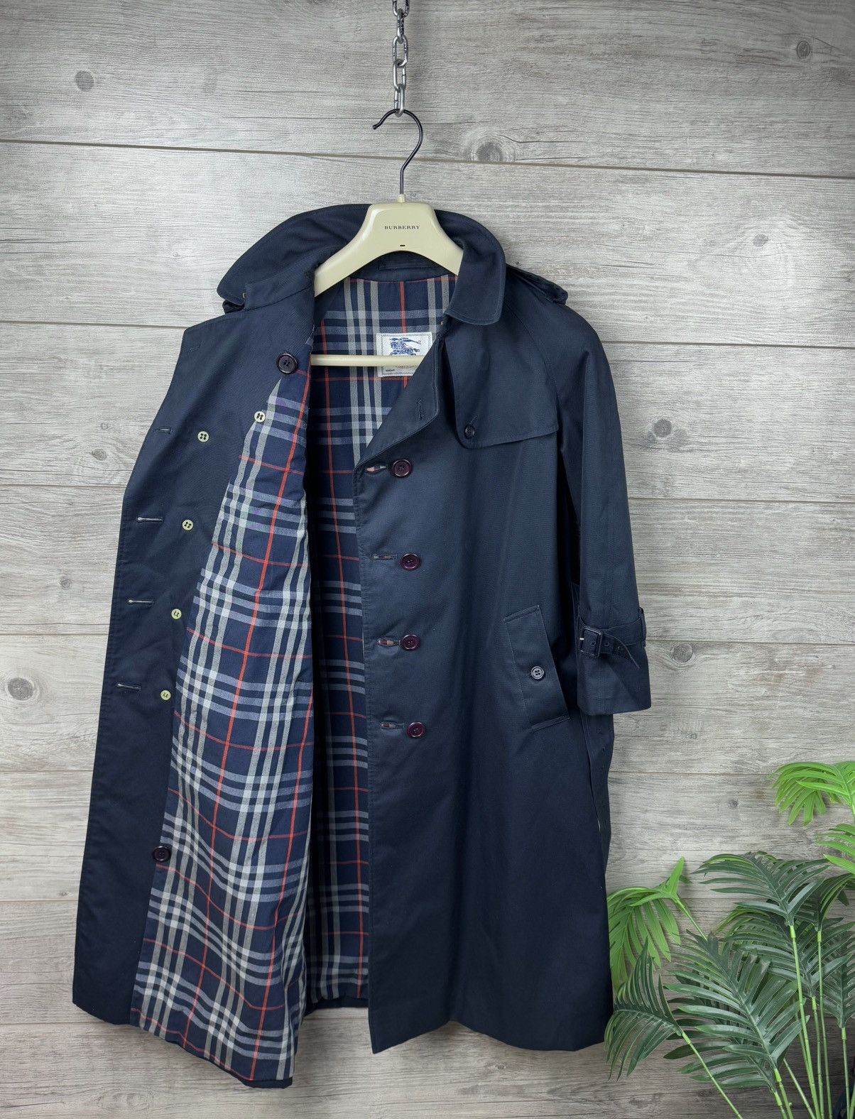 Burberry Burberrys London Trench Coat Vintage Archive Womans Size XS Size XS / US 0-2 / IT 36-38 - 12 Thumbnail
