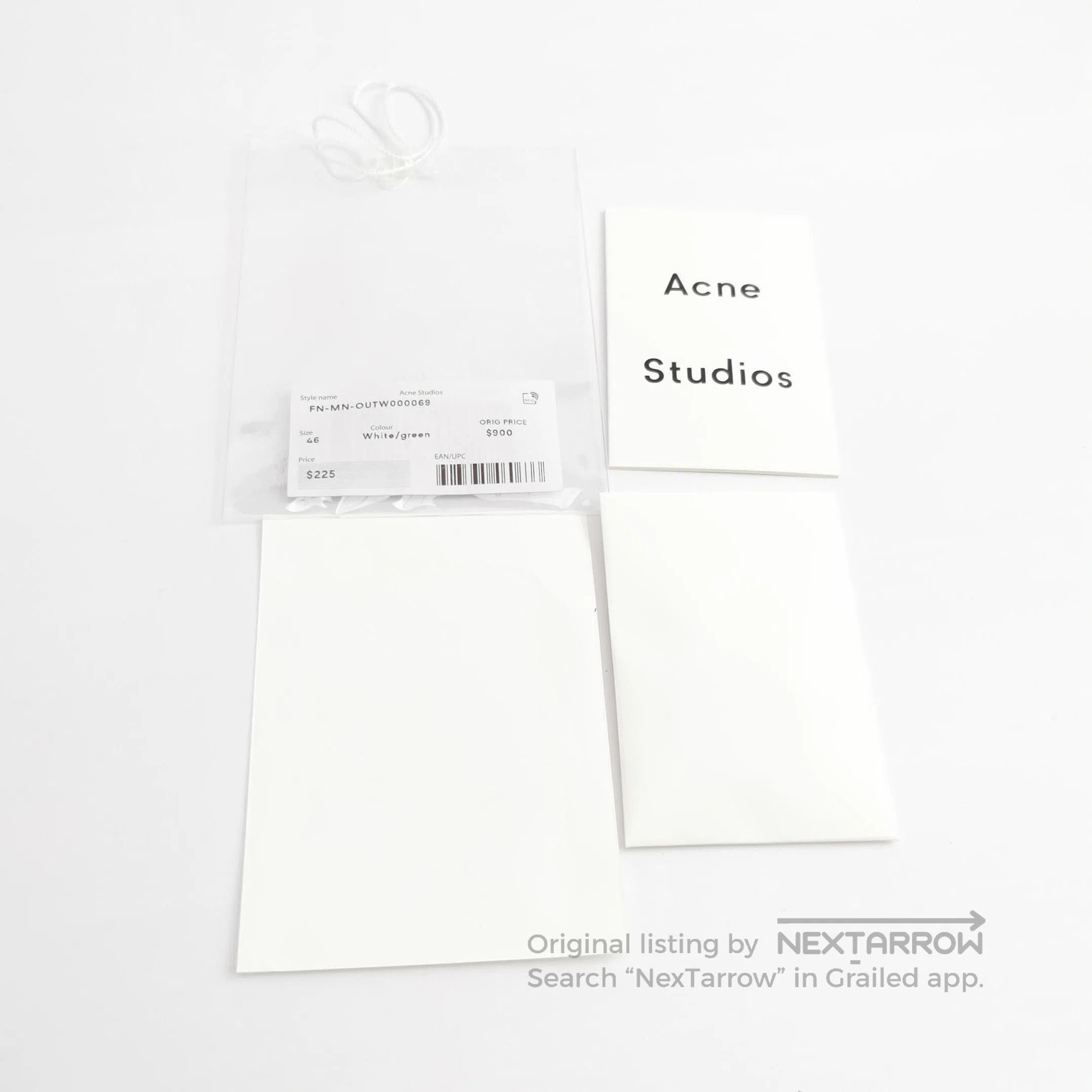 Acne Studios Acne Studios Single-Breasted Lapel Leather Coat M. Size US S / EU 44-46 / 1 - 1 Thumbnail