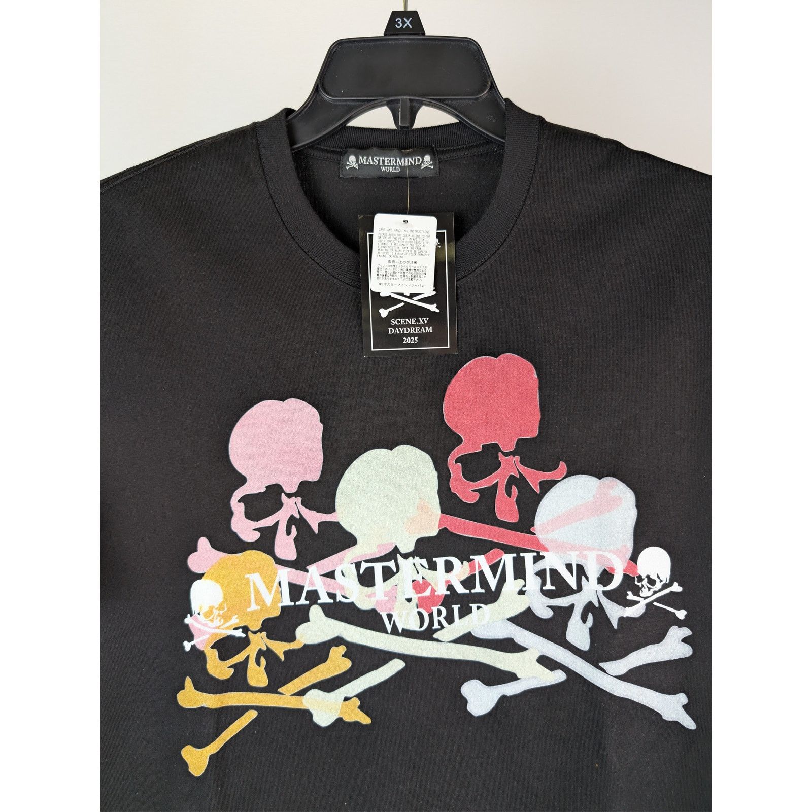 Mastermind World o1rshd1 Multi Skull Short-Sleeve Tee T-Shirt in black cotton Size US L / EU 52-54 / 3 - 7 Thumbnail
