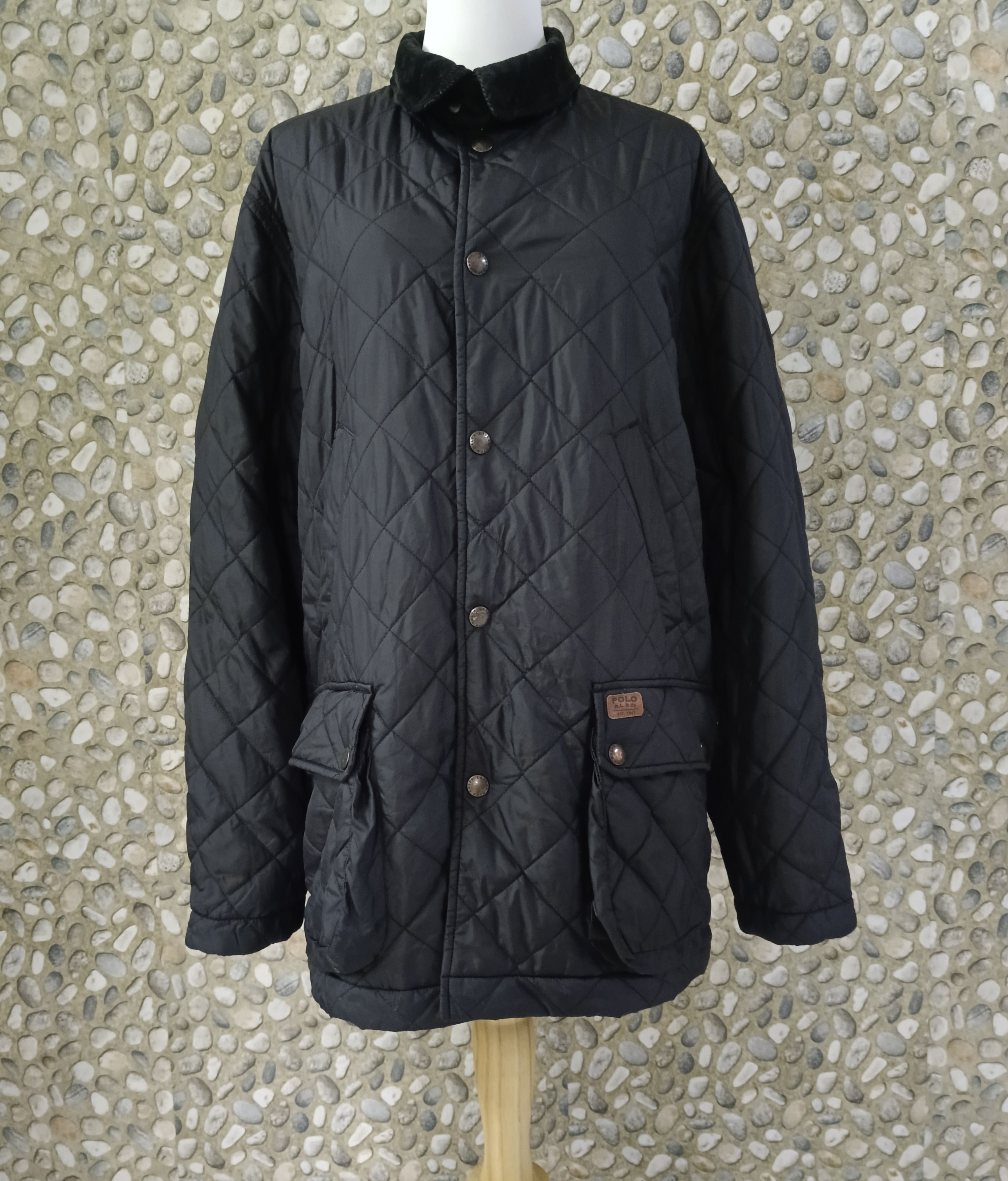 Polo Ralph Lauren 90s POLO RALPH LAUREN QUILTED JACKET Size US M / EU 48-50 / 2 - 2 Thumbnail
