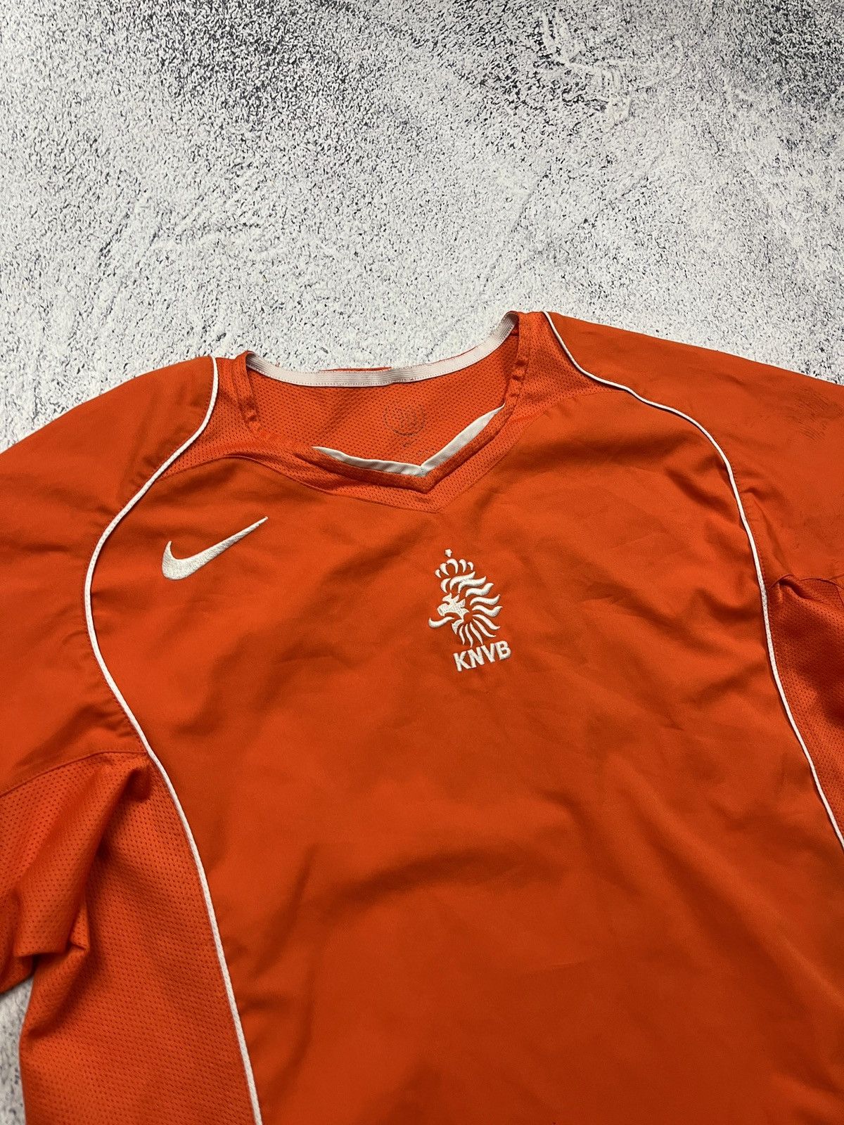 Nike Vintage Nike Netherlands 2004/06 Home Soccer Jersey Shirt Size US S / EU 44-46 / 1 - 5 Thumbnail