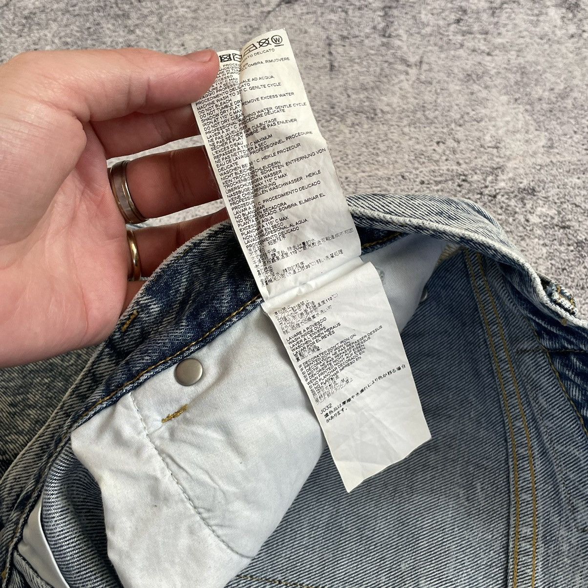 Maison Margiela Maison Margiela Stonewashed Bleached Denim Jeans Acid Wash Size US 32 / EU 48 - 19 Thumbnail