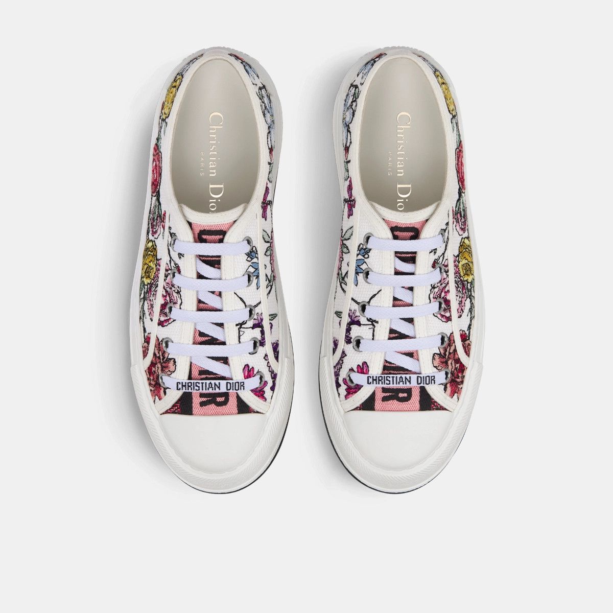 Dior o1bcso1str1224 Sneaker in White & Multicolor Size US 9 / IT 39 - 3 Thumbnail
